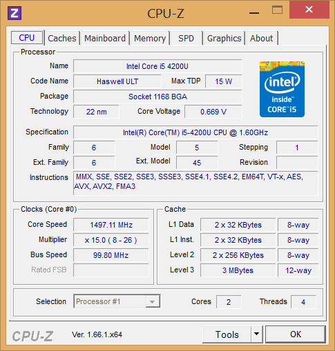 Kanon blandt Bryde igennem UserBenchmark: Intel Core i3-4130 BX80646I34130