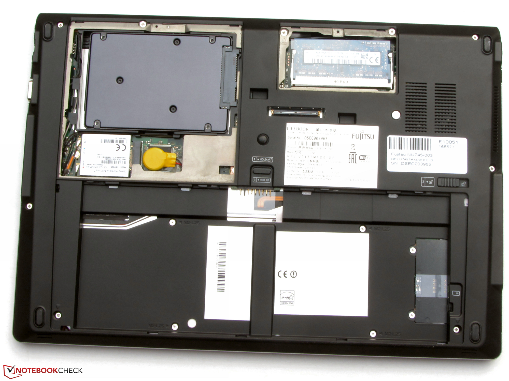 Fujitsu LifeBook U745 Ultrabook Review - NotebookCheck.net Reviews