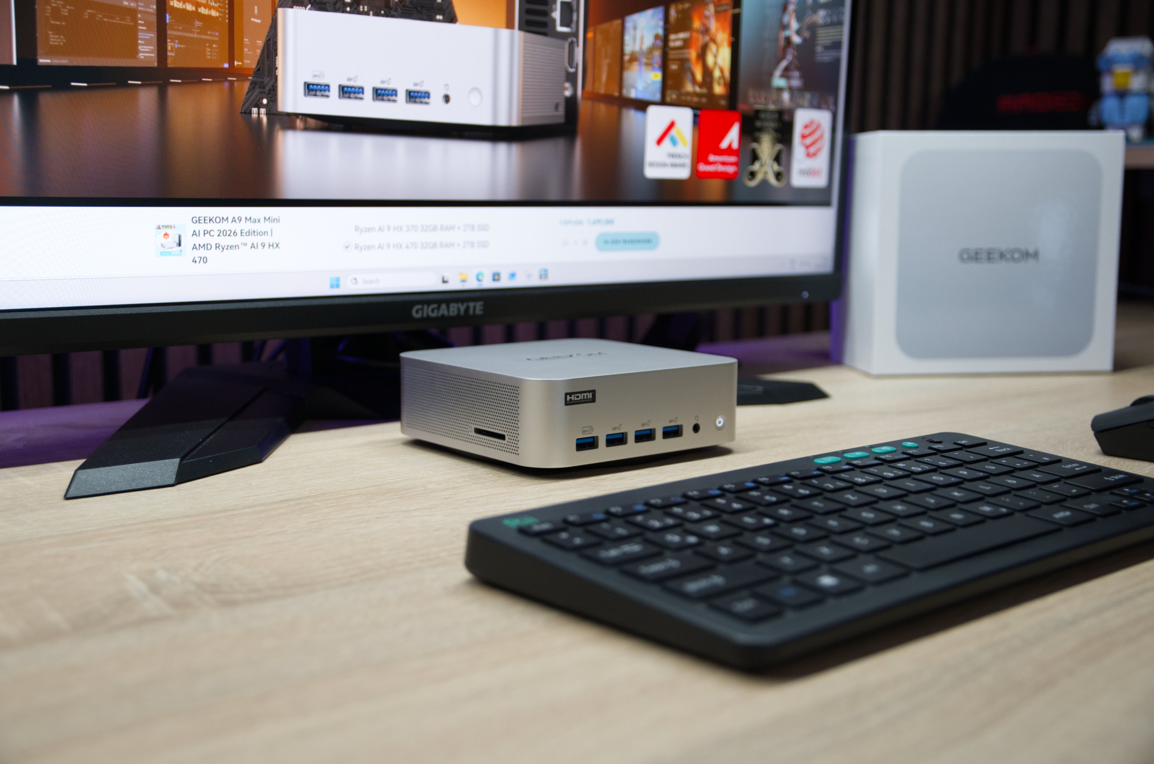 Geekom A9 Max mini PC review: The new Ryzen AI chip falls short of its potential