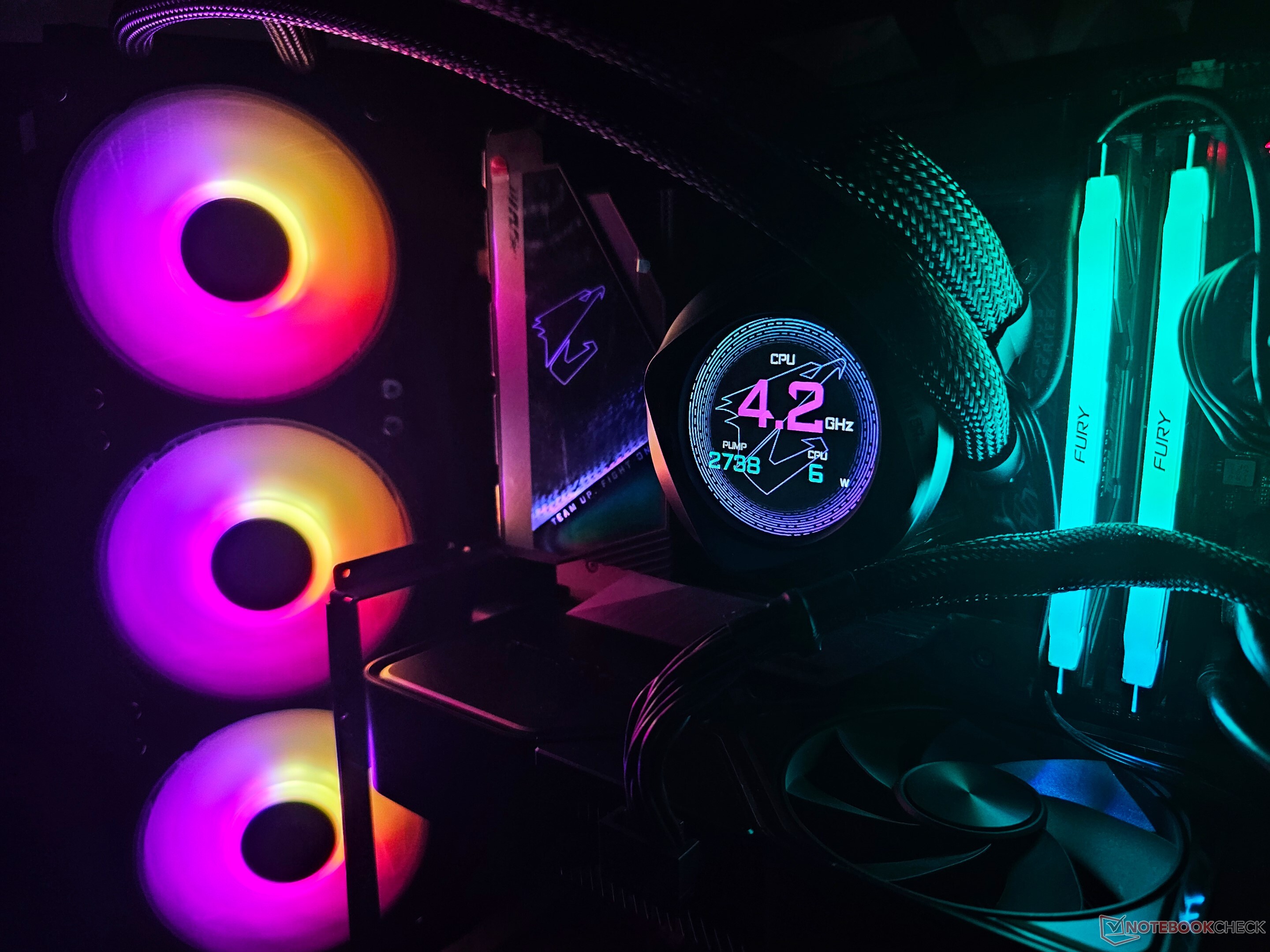 Gigabyte Aorus Waterforce X II 360 AiO review Enthusiast CPU cooling sans the clutter NotebookCheck Reviews