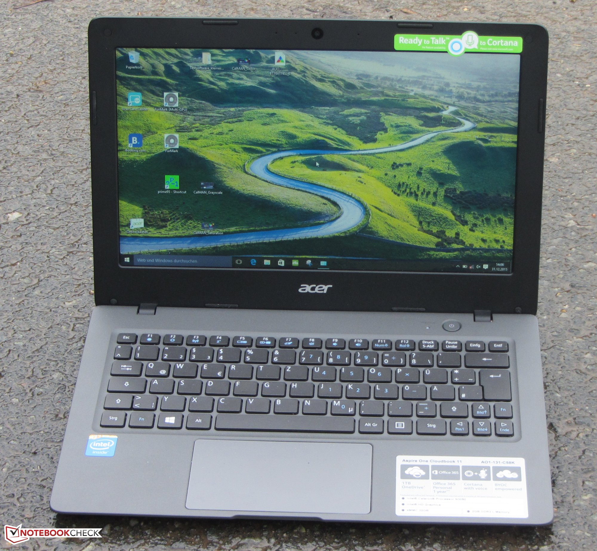 acer Aspire One Cloudbook 11(初期化済み)