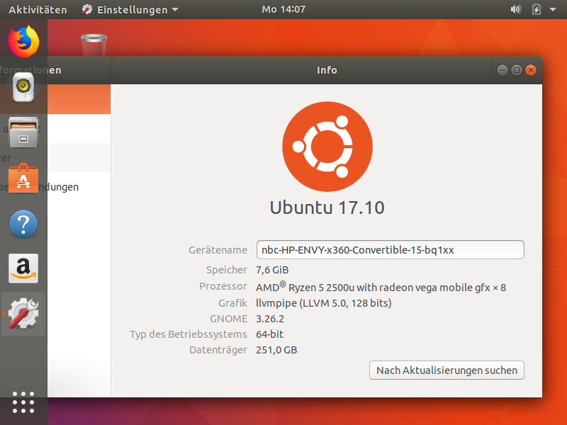 Ubuntu online vega 8
