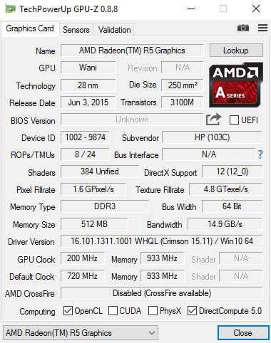 Amd Apu Crossfire Chart