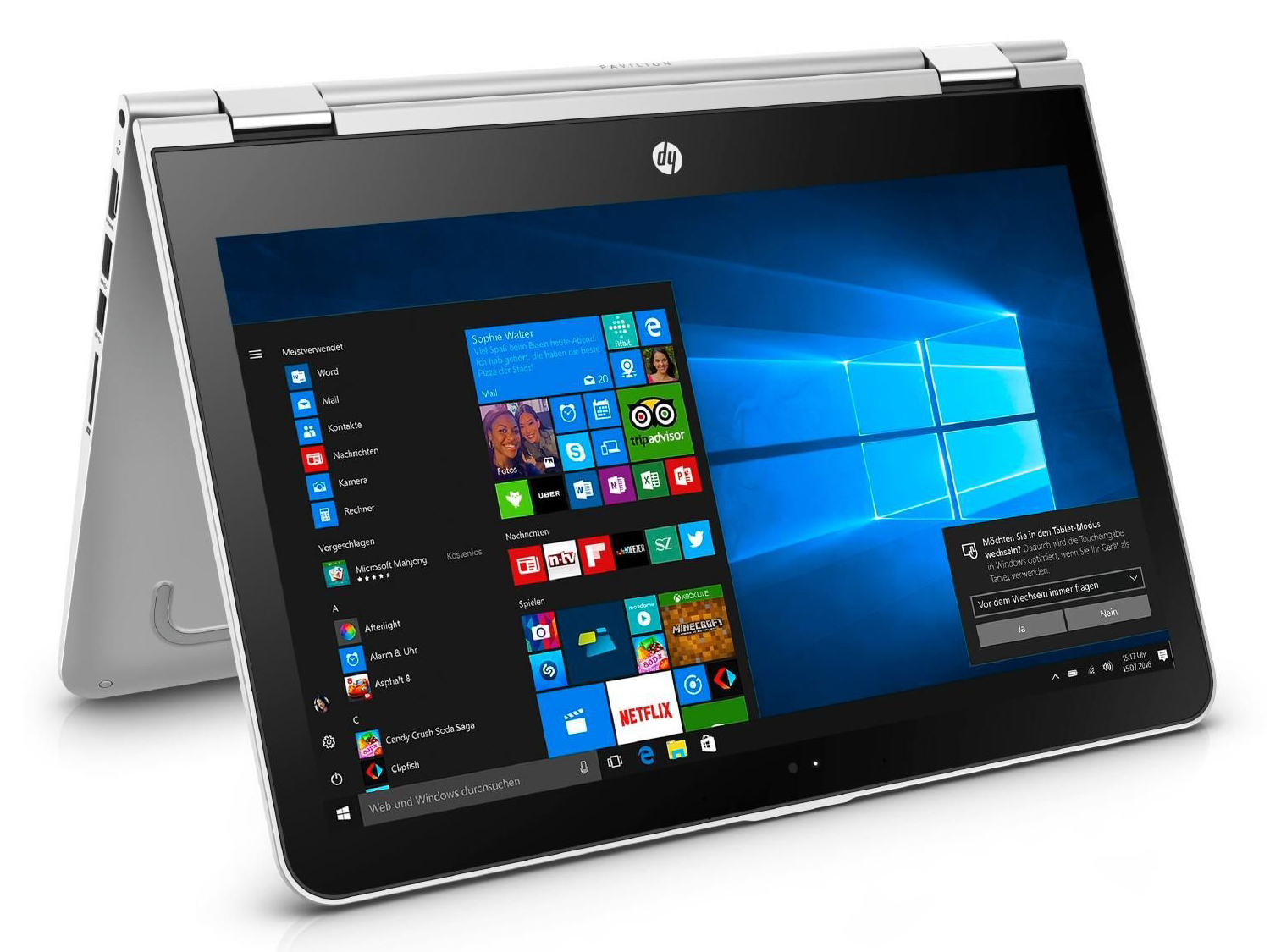 HP Pavilion x360 13-u102ng Convertible Review 