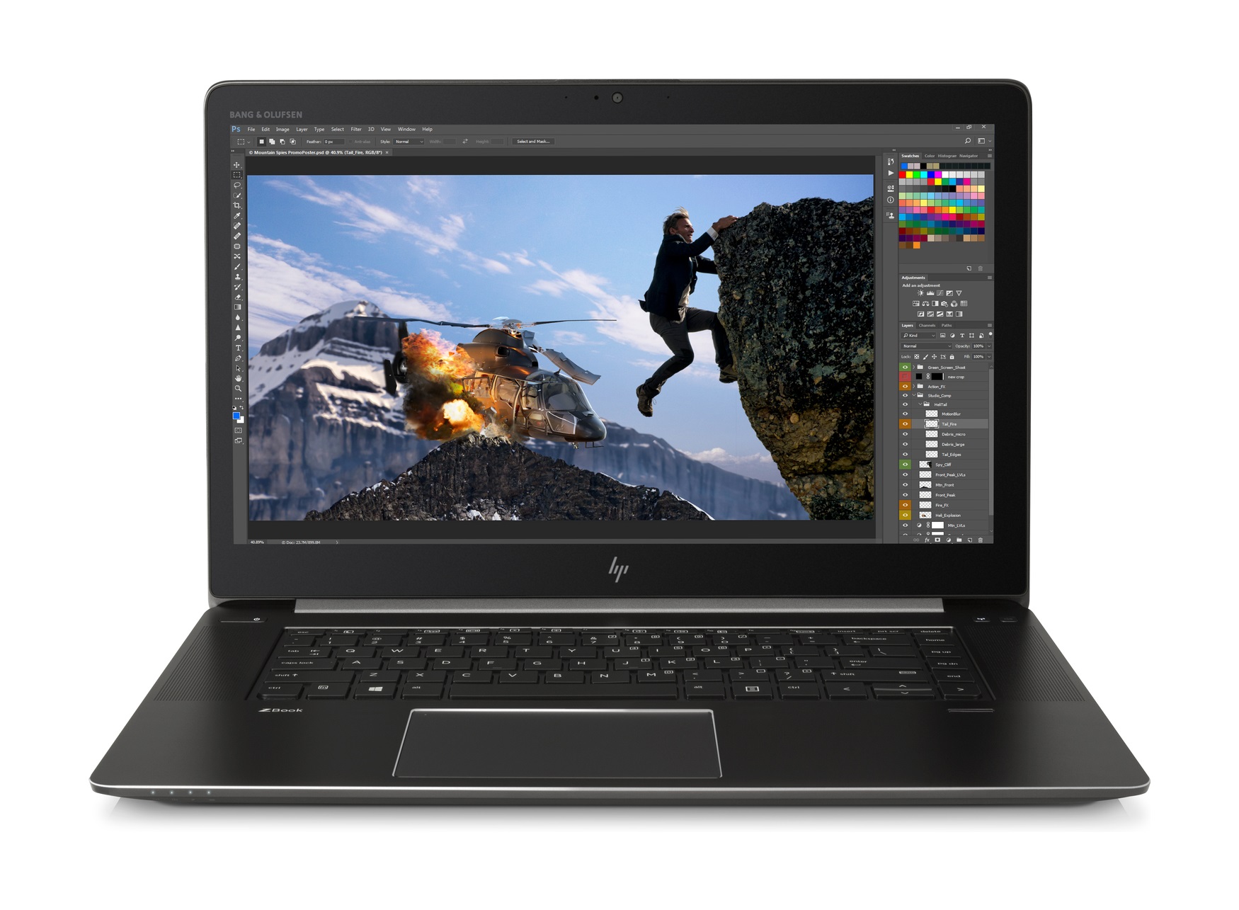 HP ZBook Studio G4 (Xeon, Quadro M1200, DreamColor) Workstation