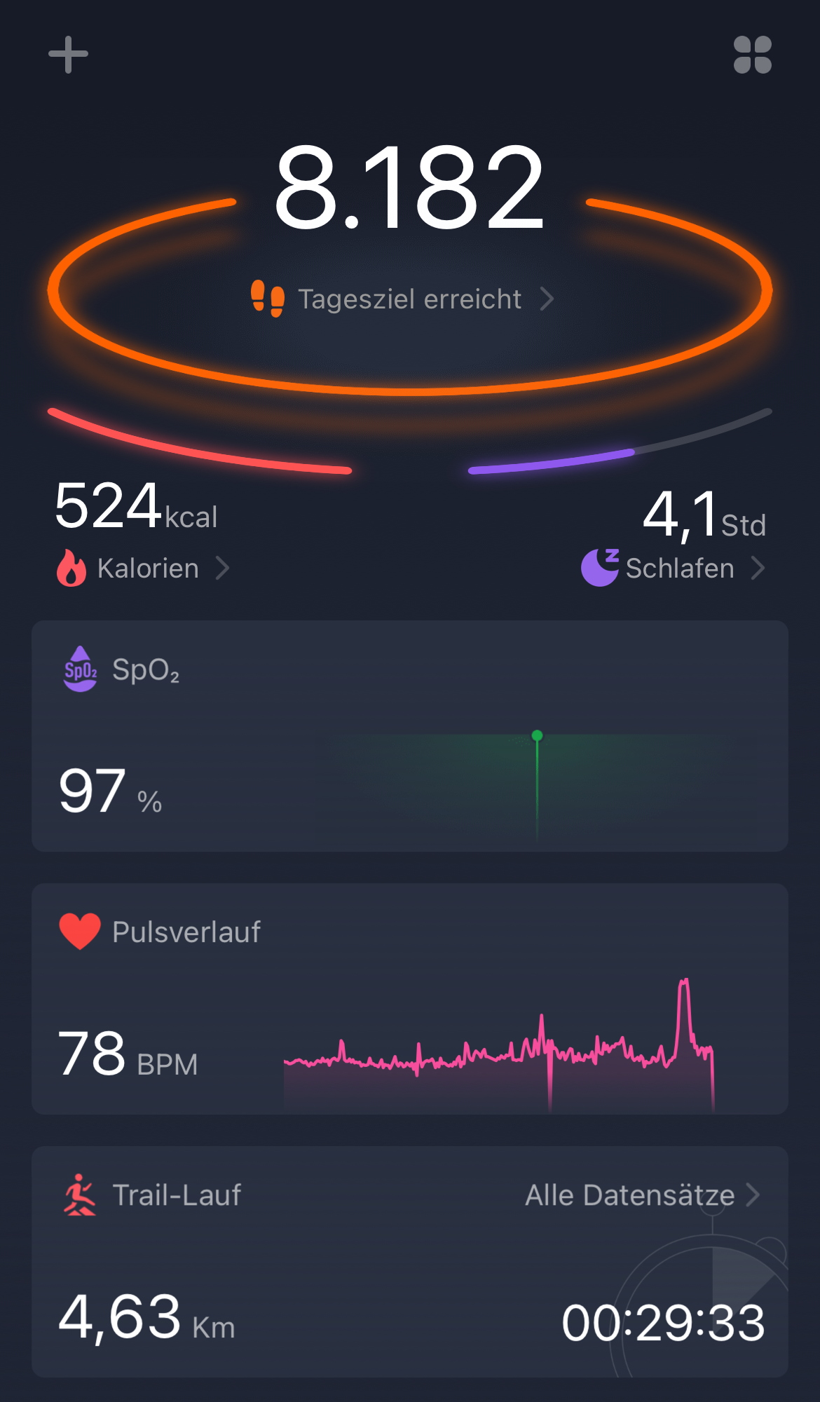 amazfit t rex functions