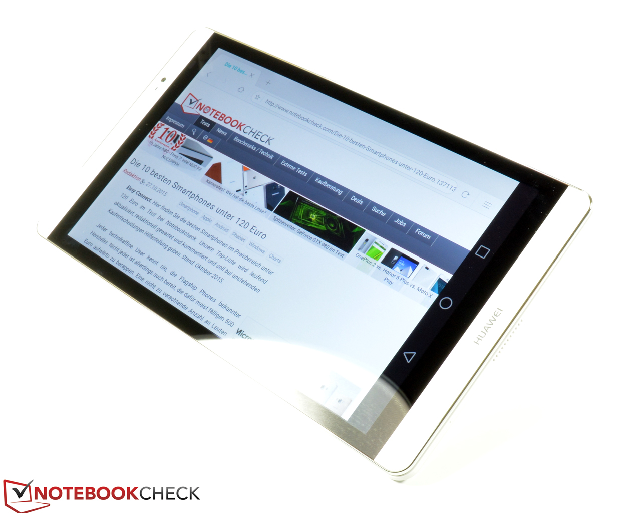 Huawei MediaPad M2 Tablet Review - NotebookCheck.net Reviews