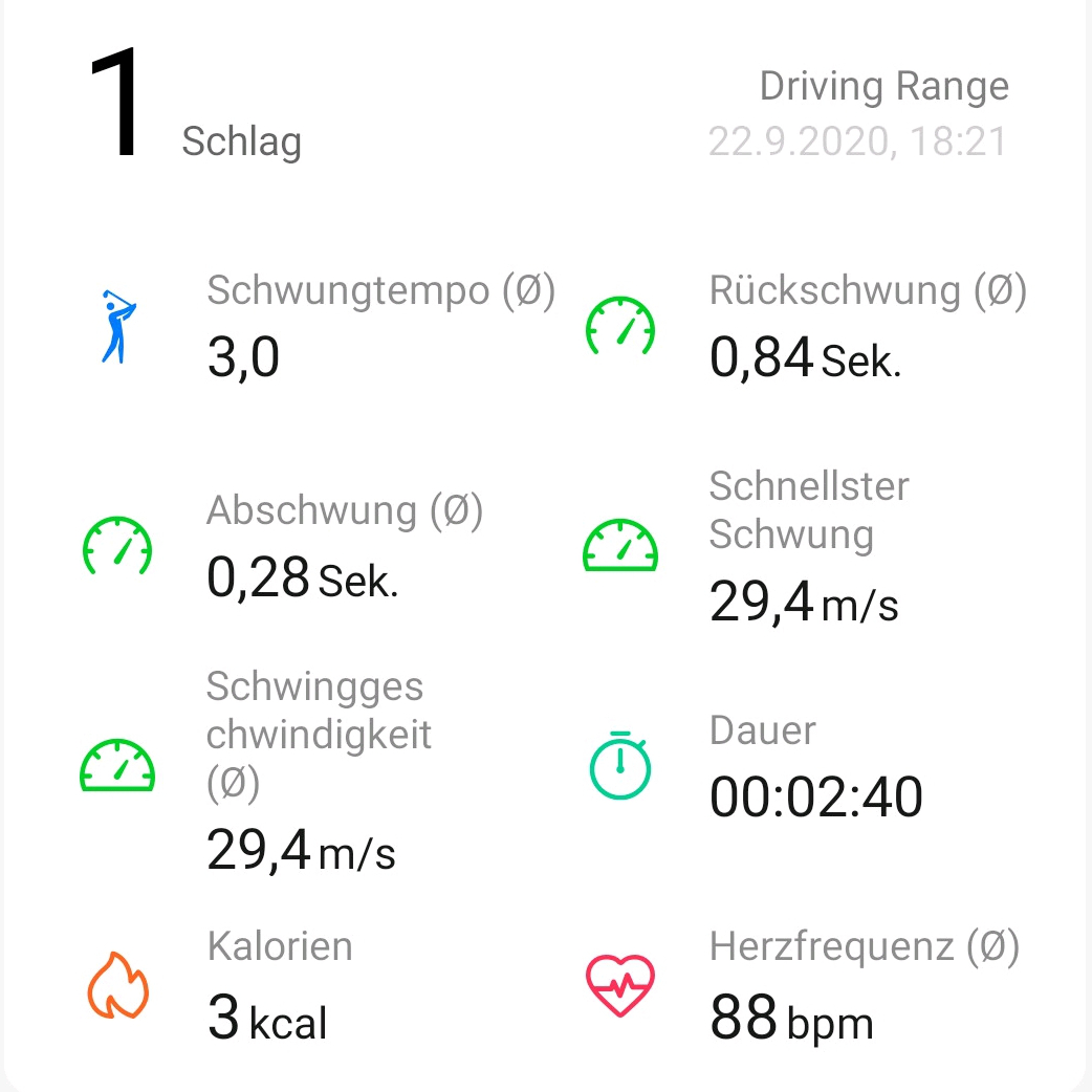 huawei gt watch golf app