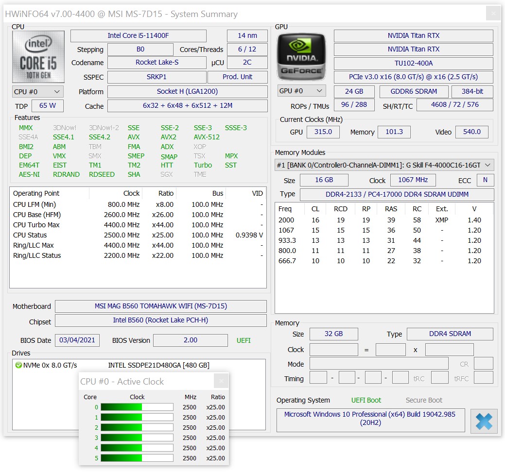 Intel Core i5-11400F desktop processor -  Reviews