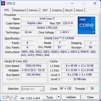 Intel Core i7-14700K Review: Equivalent performance to that Intel Core i7-14700K Review: Equivalent performance to that