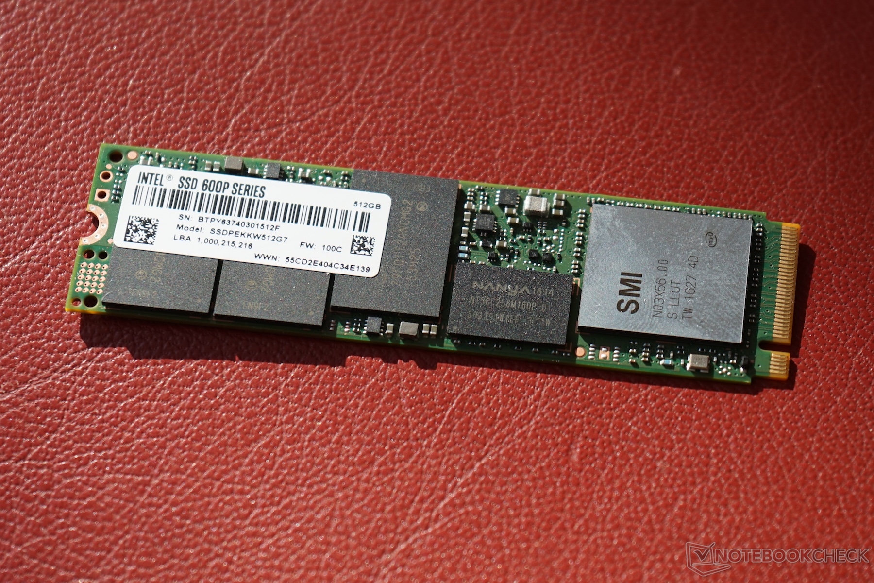 Decode metallisk abort Intel SSD 600p 512 GB Review: The Entry-Level NVMe SSD - NotebookCheck.net  Reviews