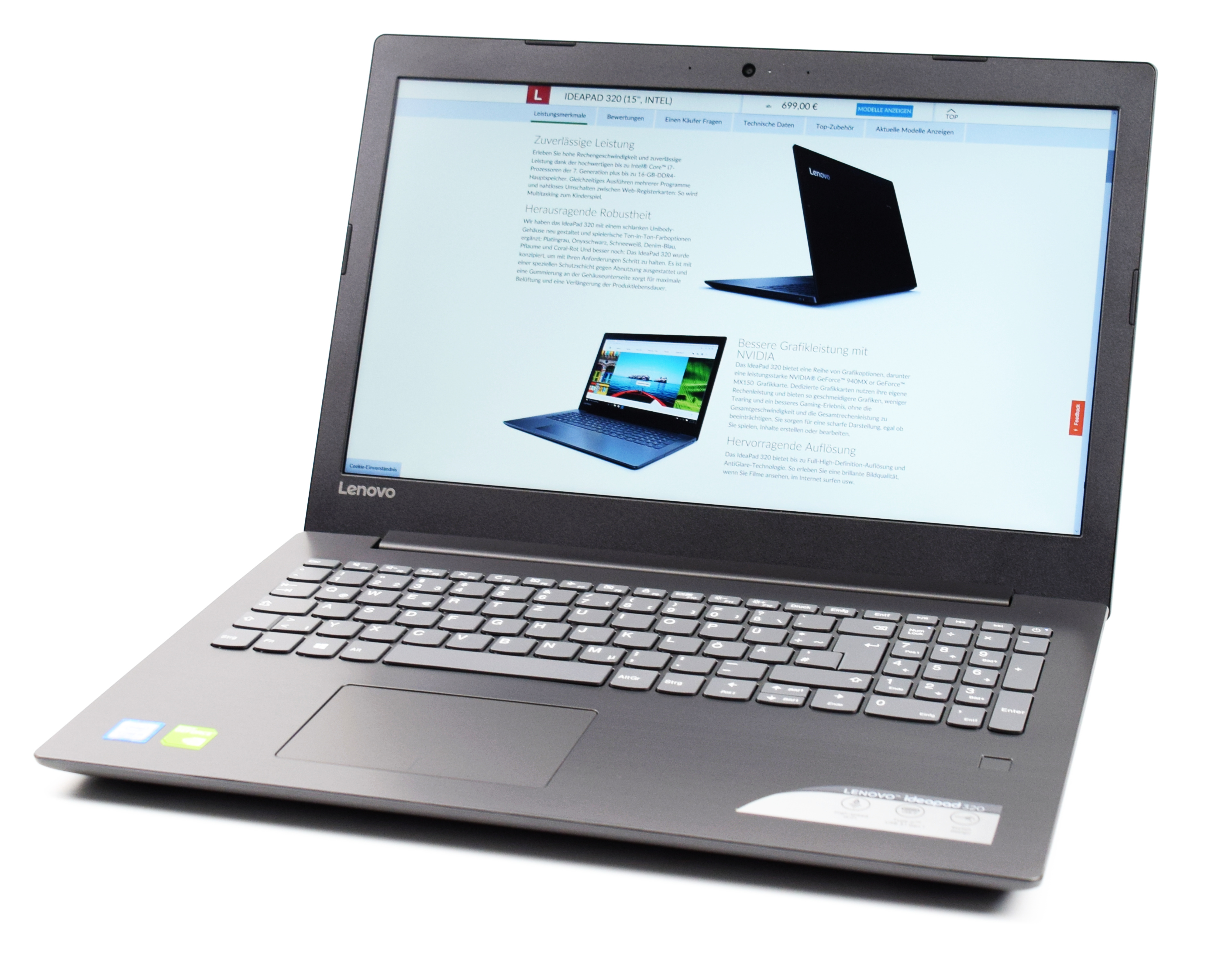 Lenovo IdeaPad 320-15IKBRN (8250U, MX150, FHD) Laptop Review