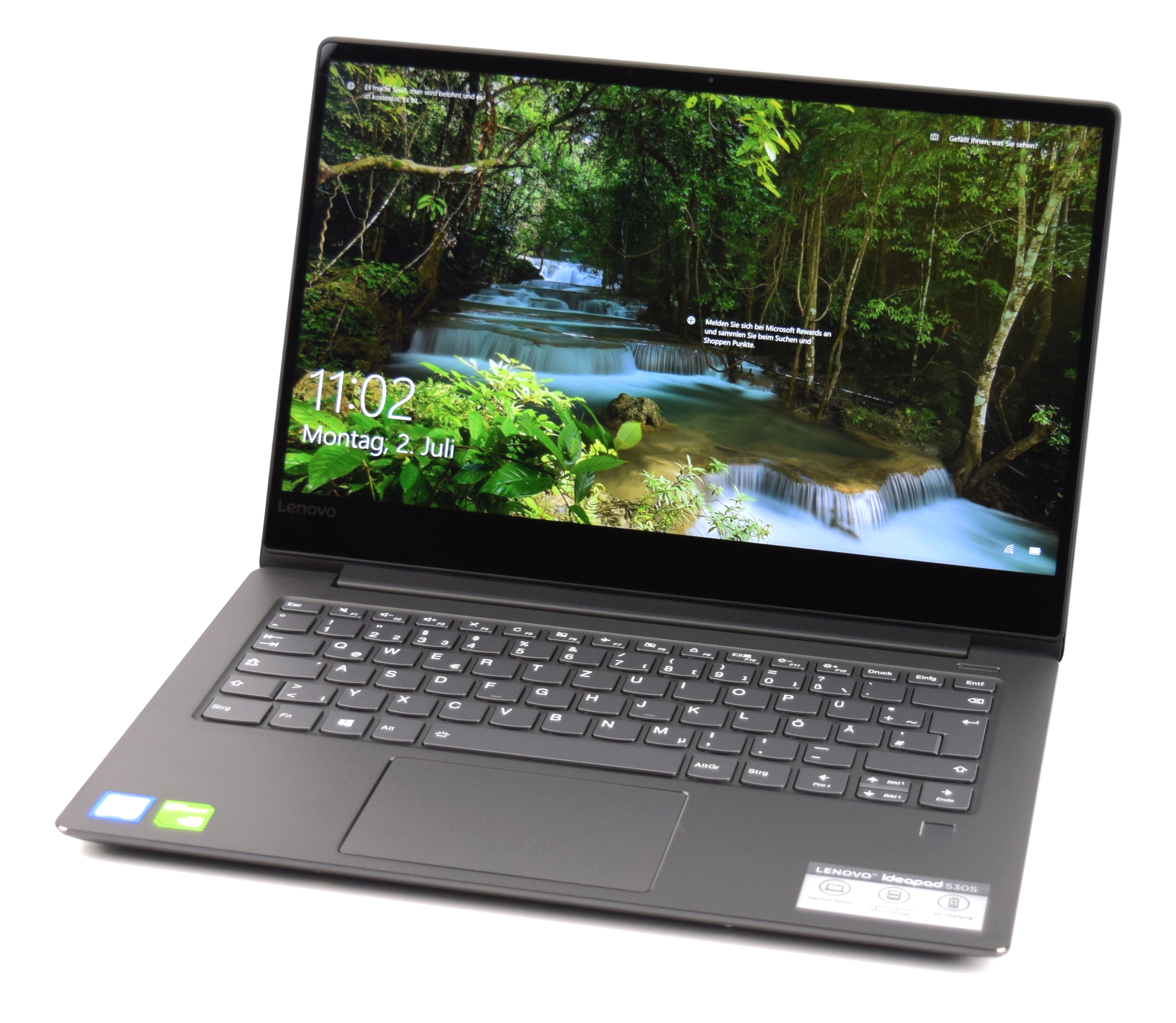 Lenovo Ideapad 530s 14ikb I7 8550u Mx150 Wqhd Ips Laptop Review Notebookcheck Net Reviews