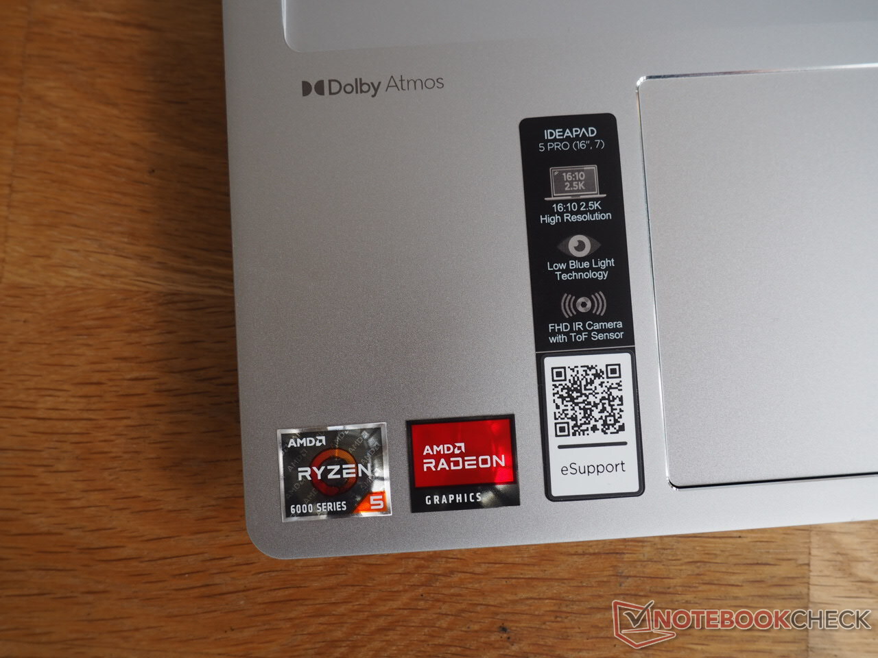 5 Ryzen IdeaPad 16:10 NotebookCheck.net review: meets display - laptop Reviews Lenovo good 16ARH7 Pro 6600HS 5