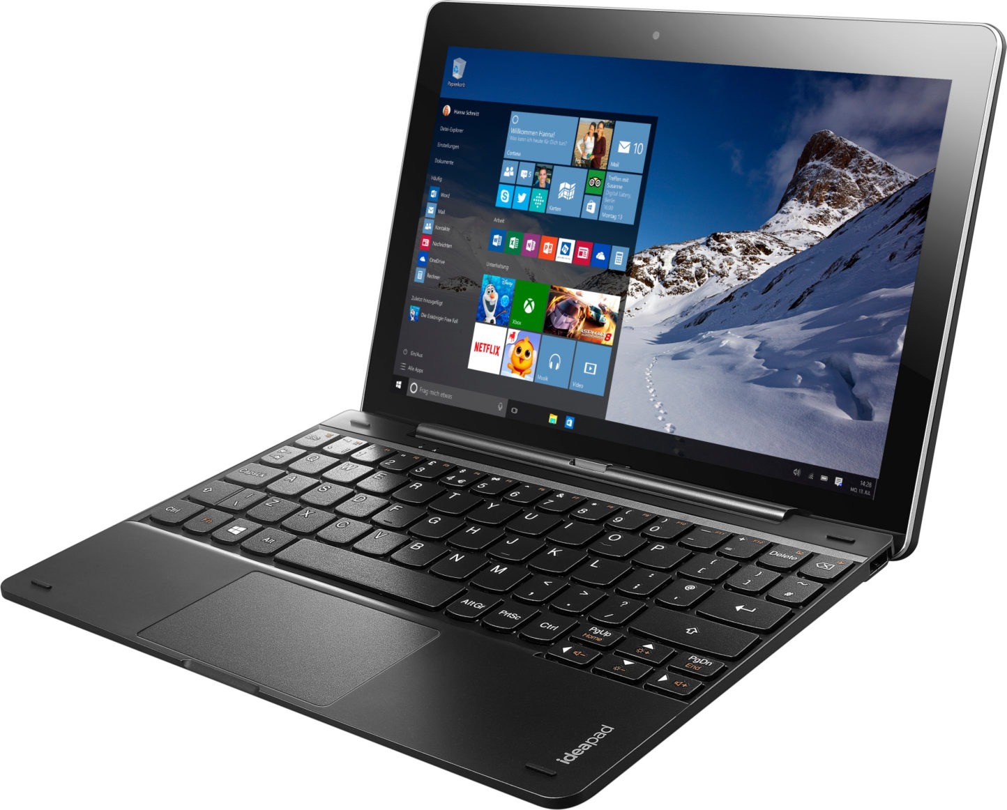 Bestået Regeneration Modig Lenovo IdeaPad Miix 300-10IBY Convertible Review - NotebookCheck.net Reviews