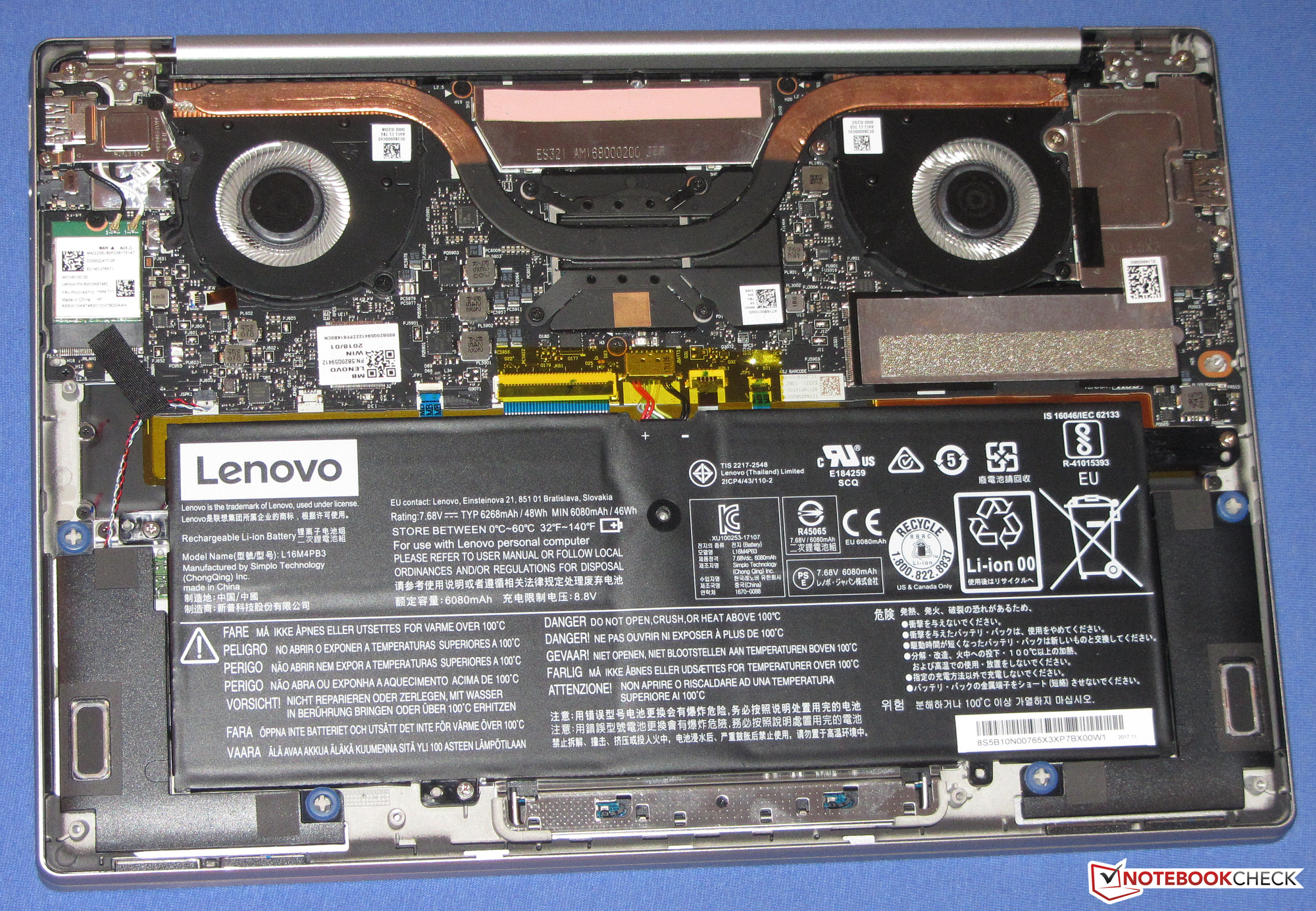 Lenovo IdeaPad 720s-13ARR 7 2700U, RX Vega Laptop Review - NotebookCheck.net