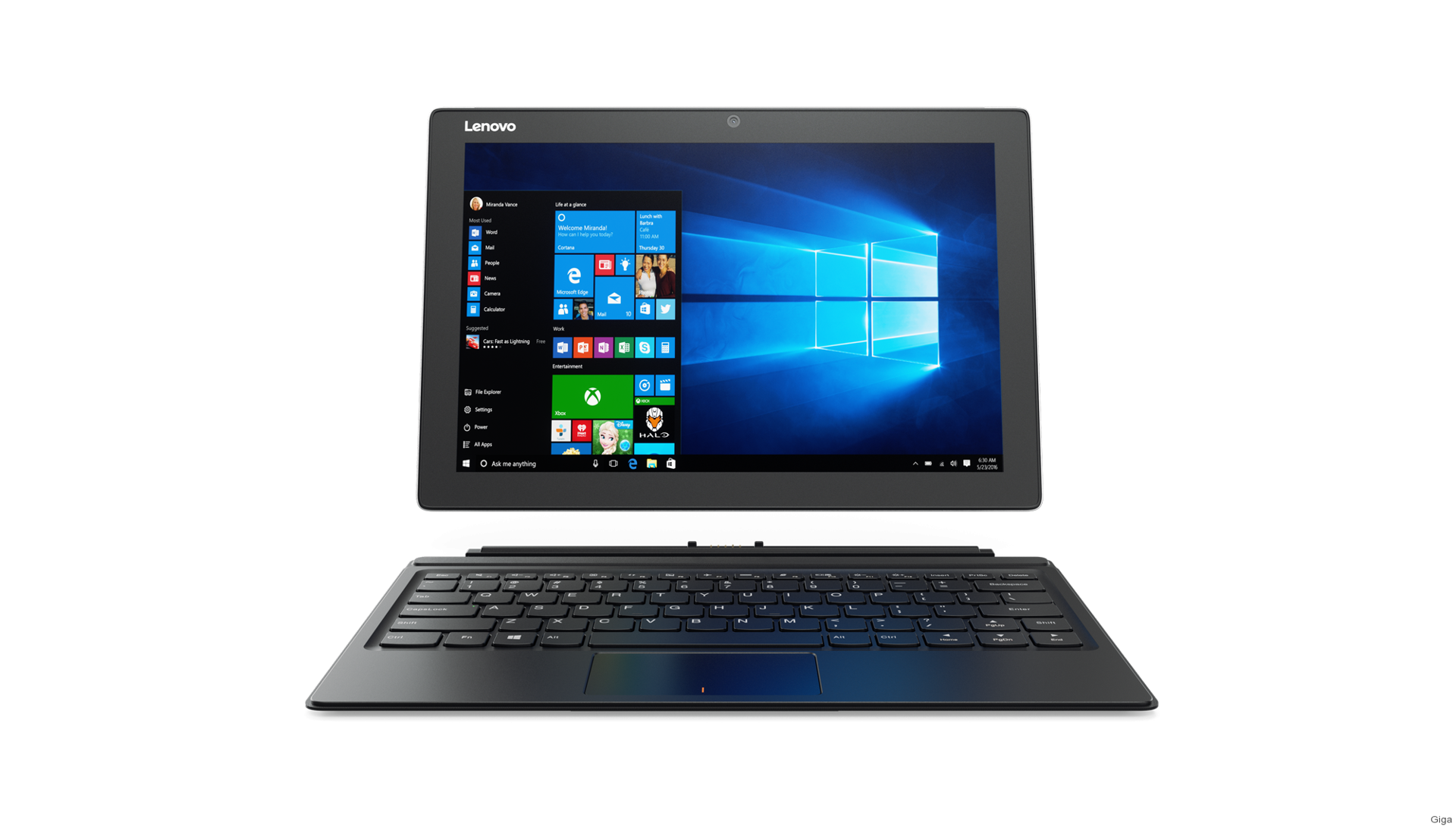 kaos snave eksplicit Lenovo Miix 510 Pro 80U10006GE Convertible Review - NotebookCheck.net  Reviews