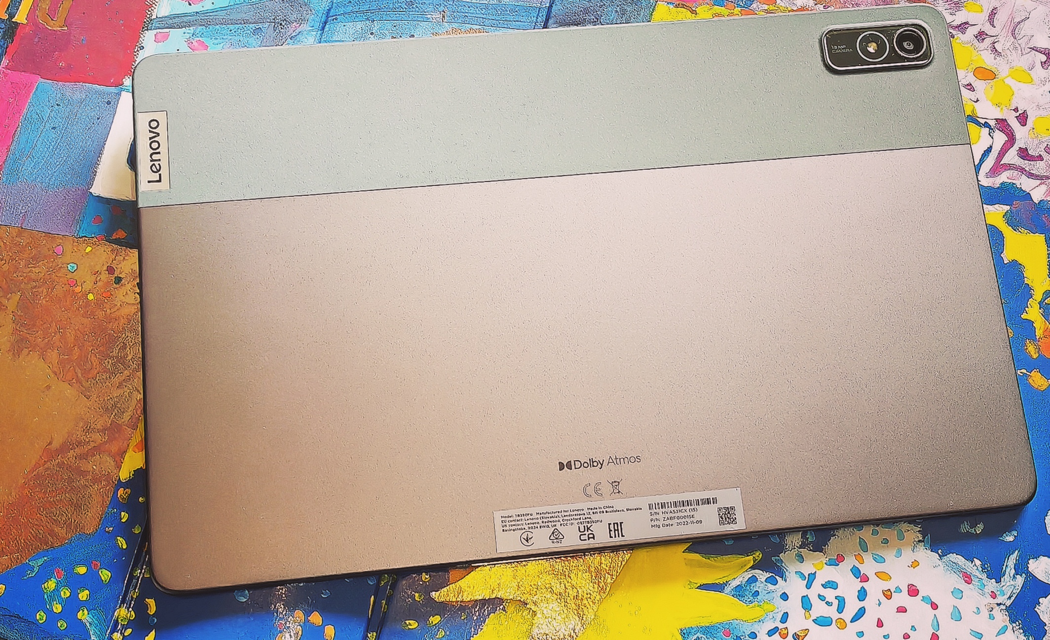 Tablet Lenovo Tab P11 (2da Gen) TB350XU 11.5” 2K 4G LTE 6GB 128GB
