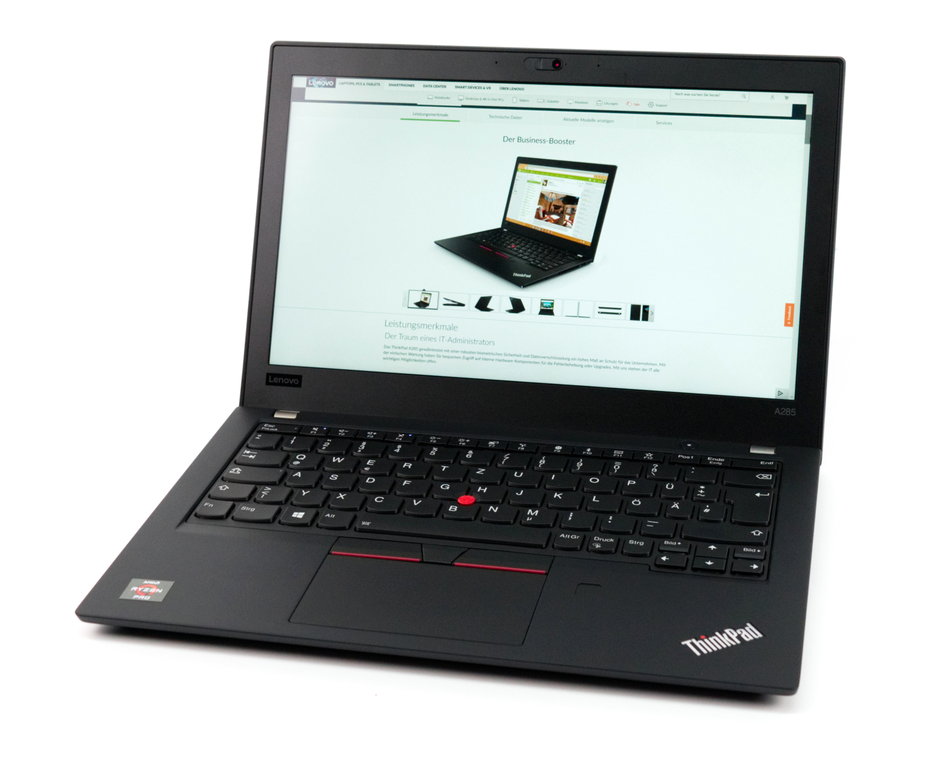 Lenovo ThinkPad A285 (Ryzen 5 Pro, Vega 8, FHD) Laptop Review