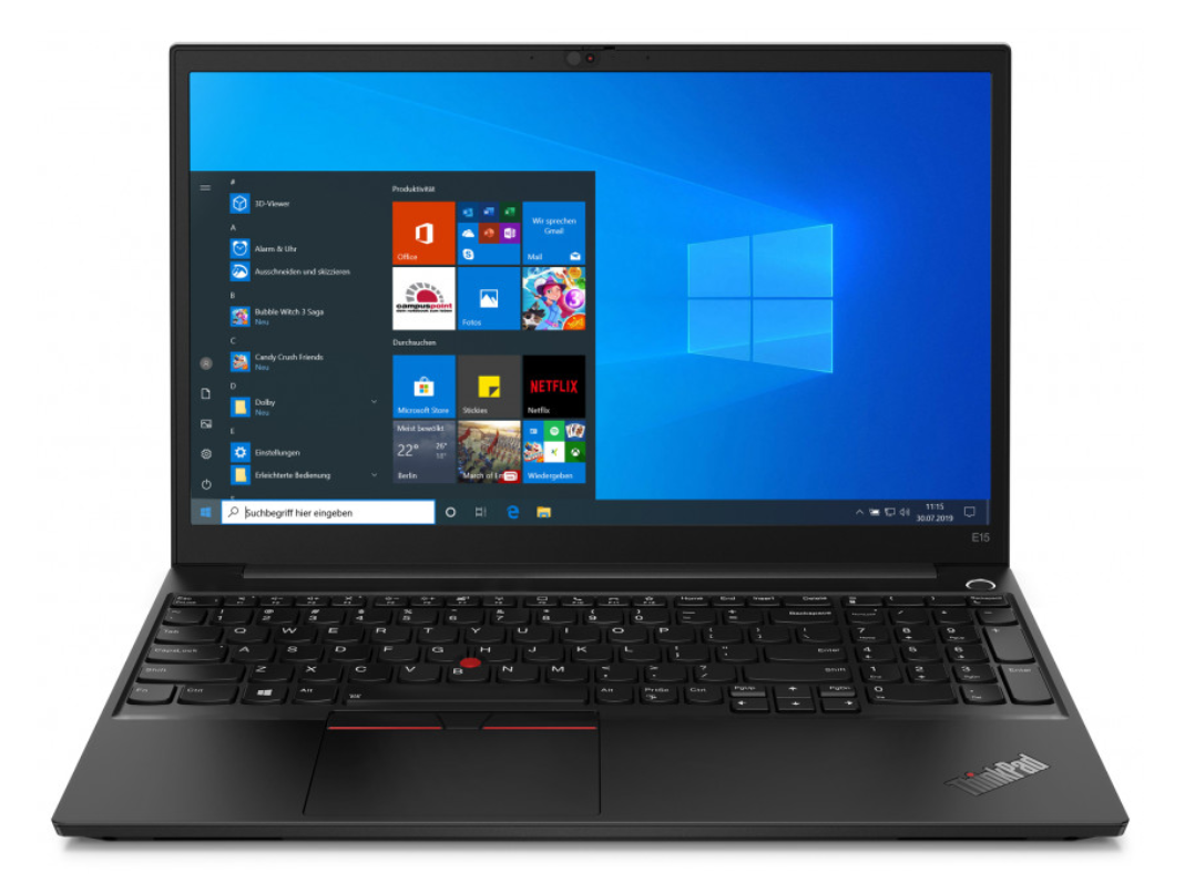The first ThinkPad with Ryzen 4000 has arrived AMD much faster