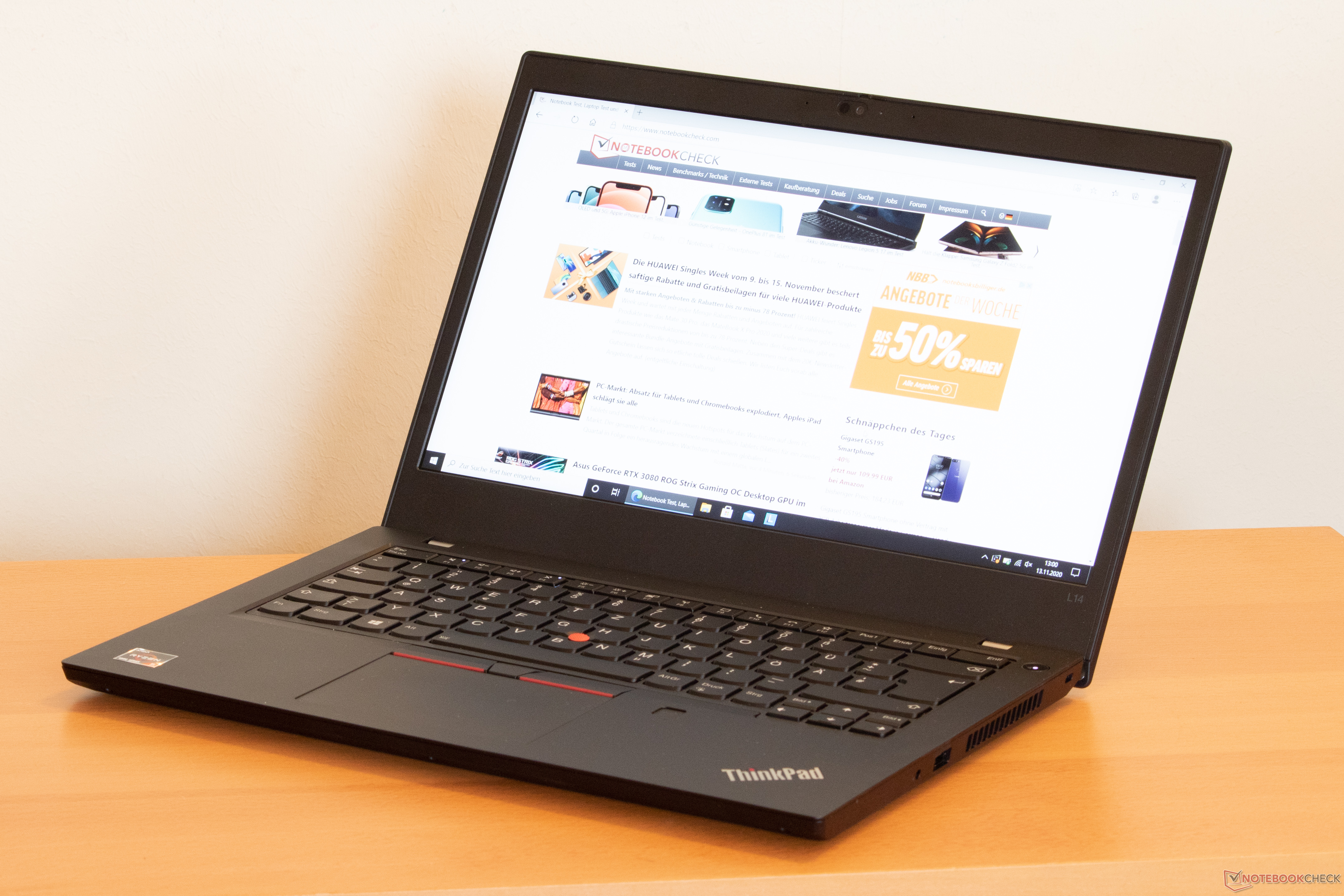 Lenovo ThinkPad L14 Review: AMD Does It Again - NotebookCheck.net