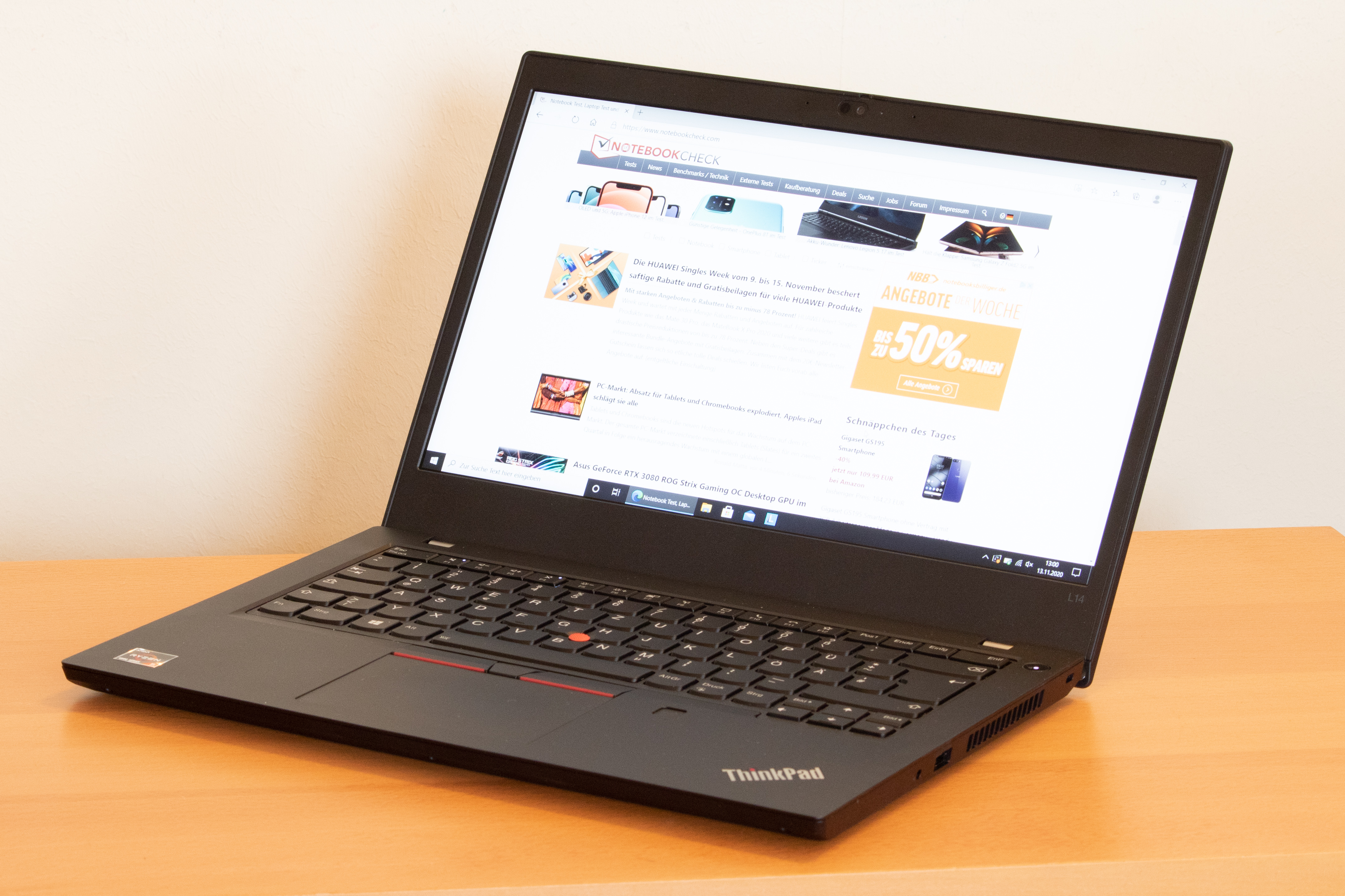 Lenovo ThinkPad L14 Ordinateur portable 35,6 cm (14) Full HD AMD