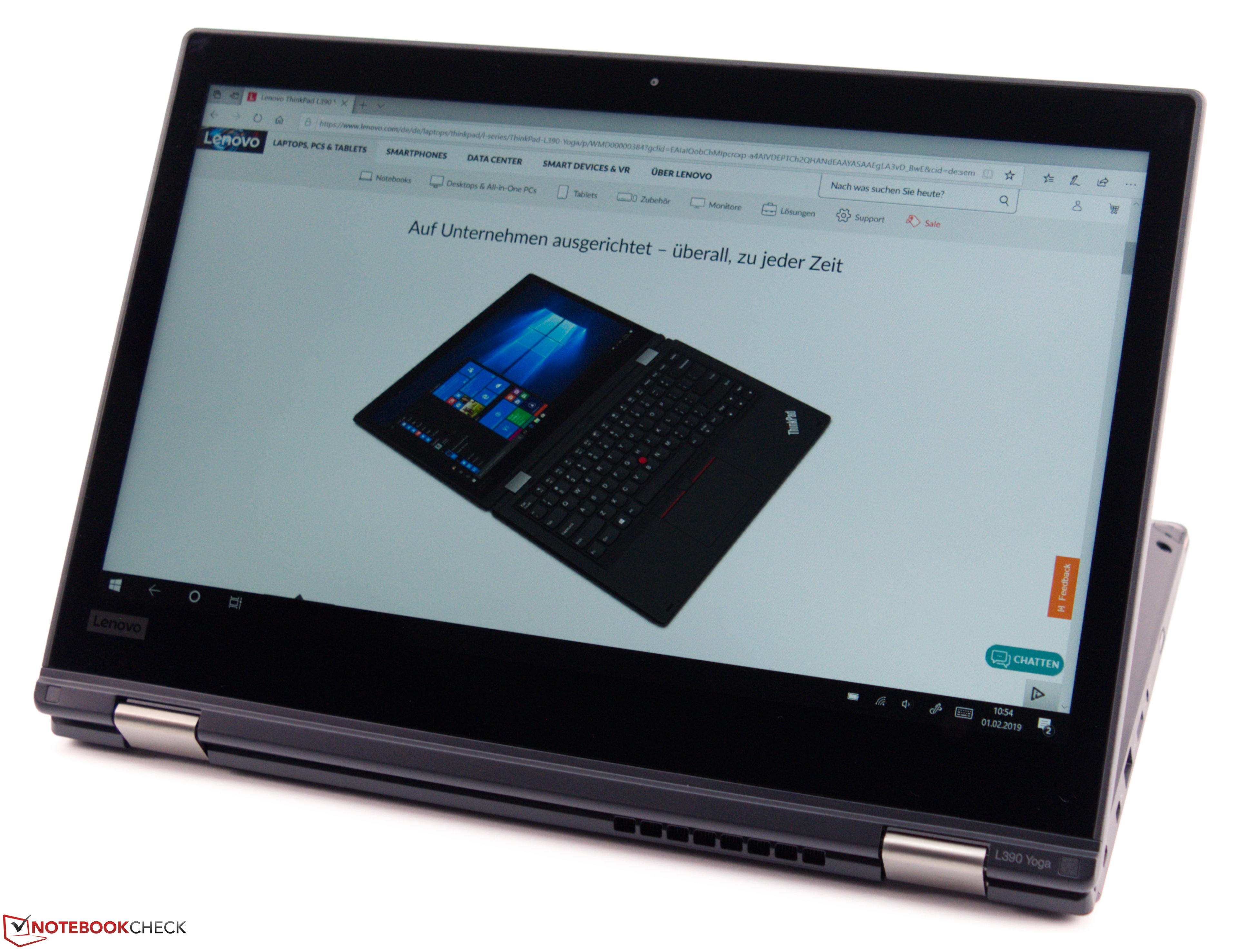 Lenovo ThinkPad L390 Yoga (Core i5-8265U, 256 GB, FHD) Convertible ...