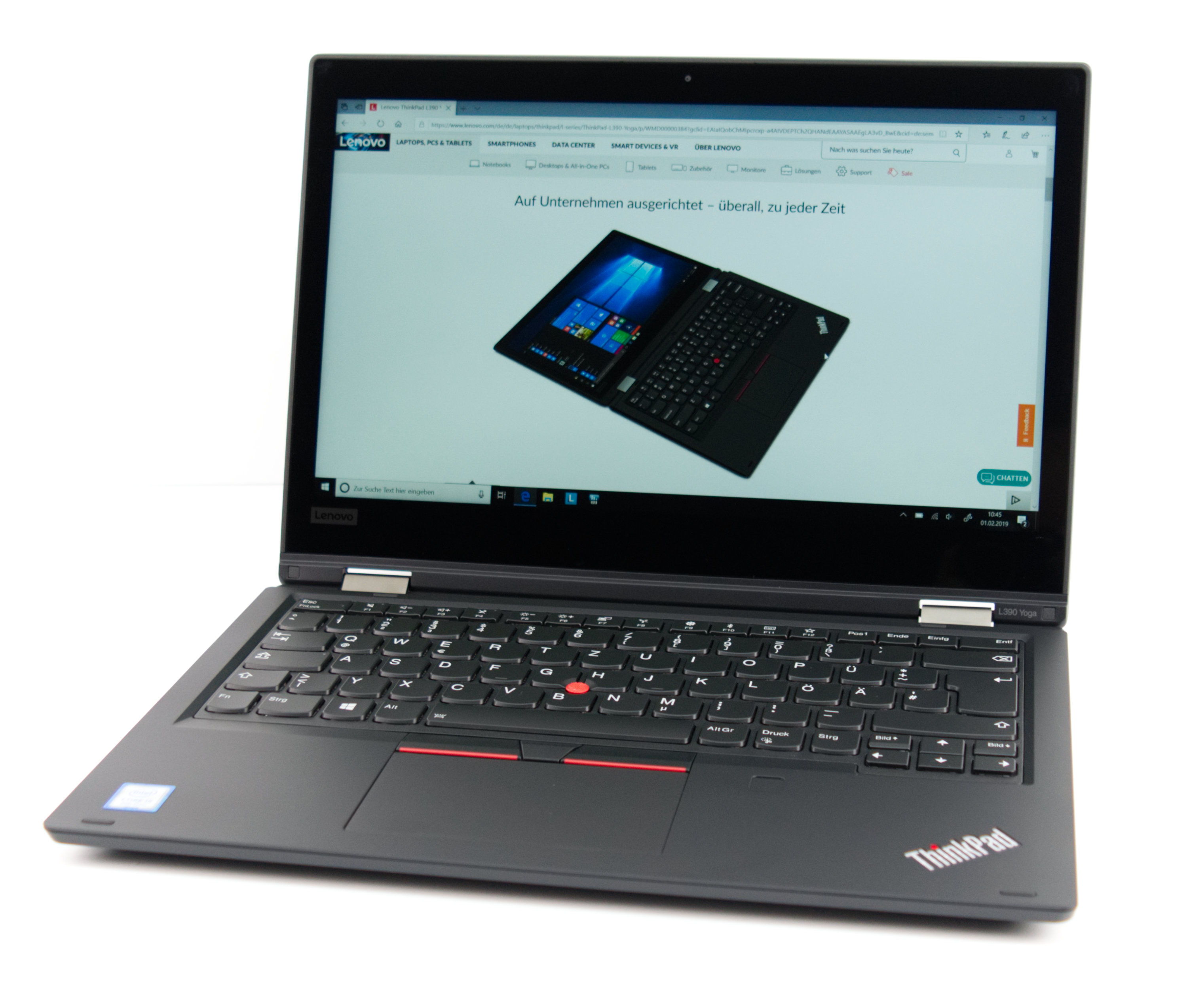 Lenovo ThinkPad L390 Yoga (Core i5-8265U, 256 GB, FHD) Convertible