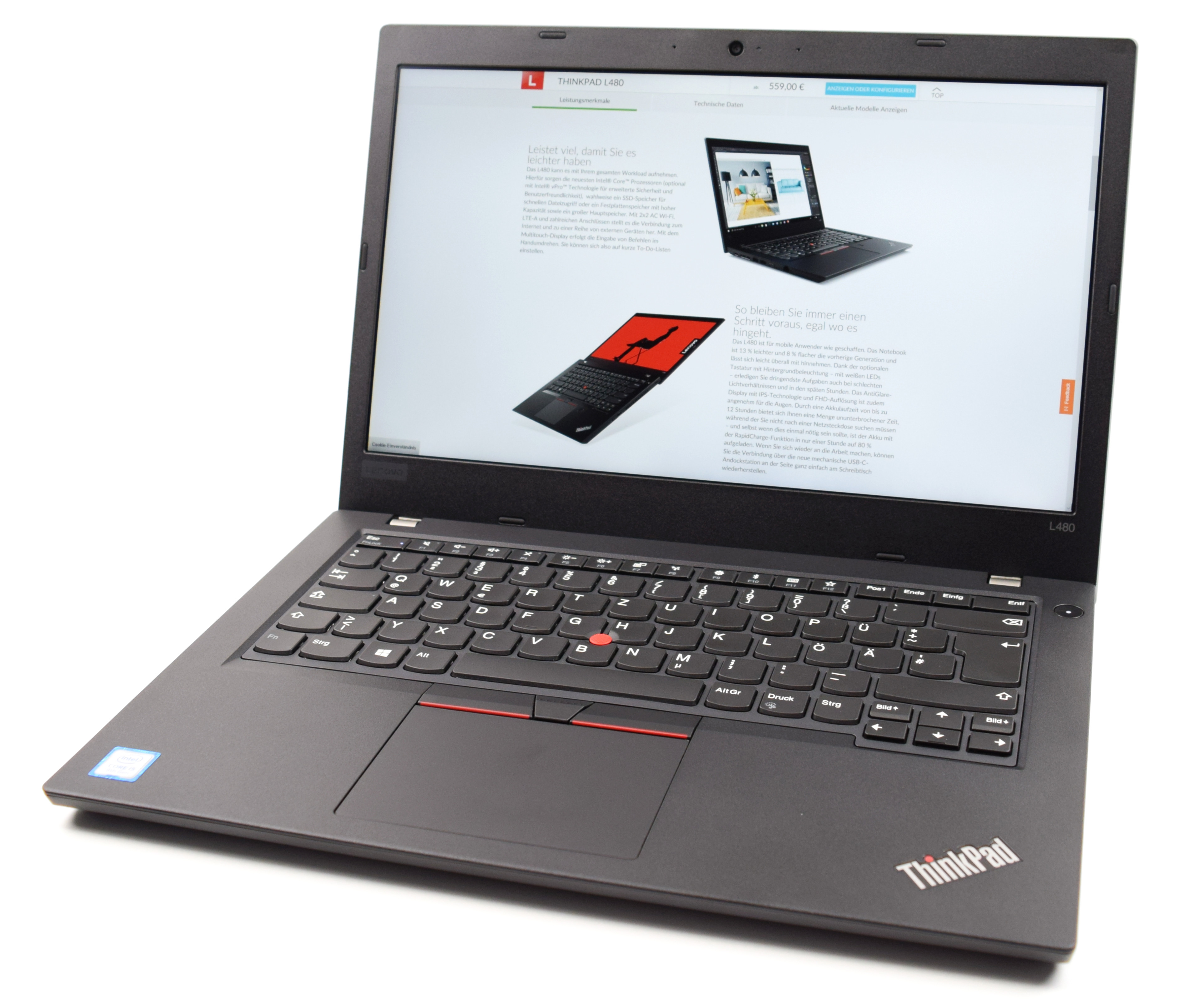 Lenovo ThinkPad L480 (i5-8250U, UHD 620, IPS, SSD) Laptop Review 