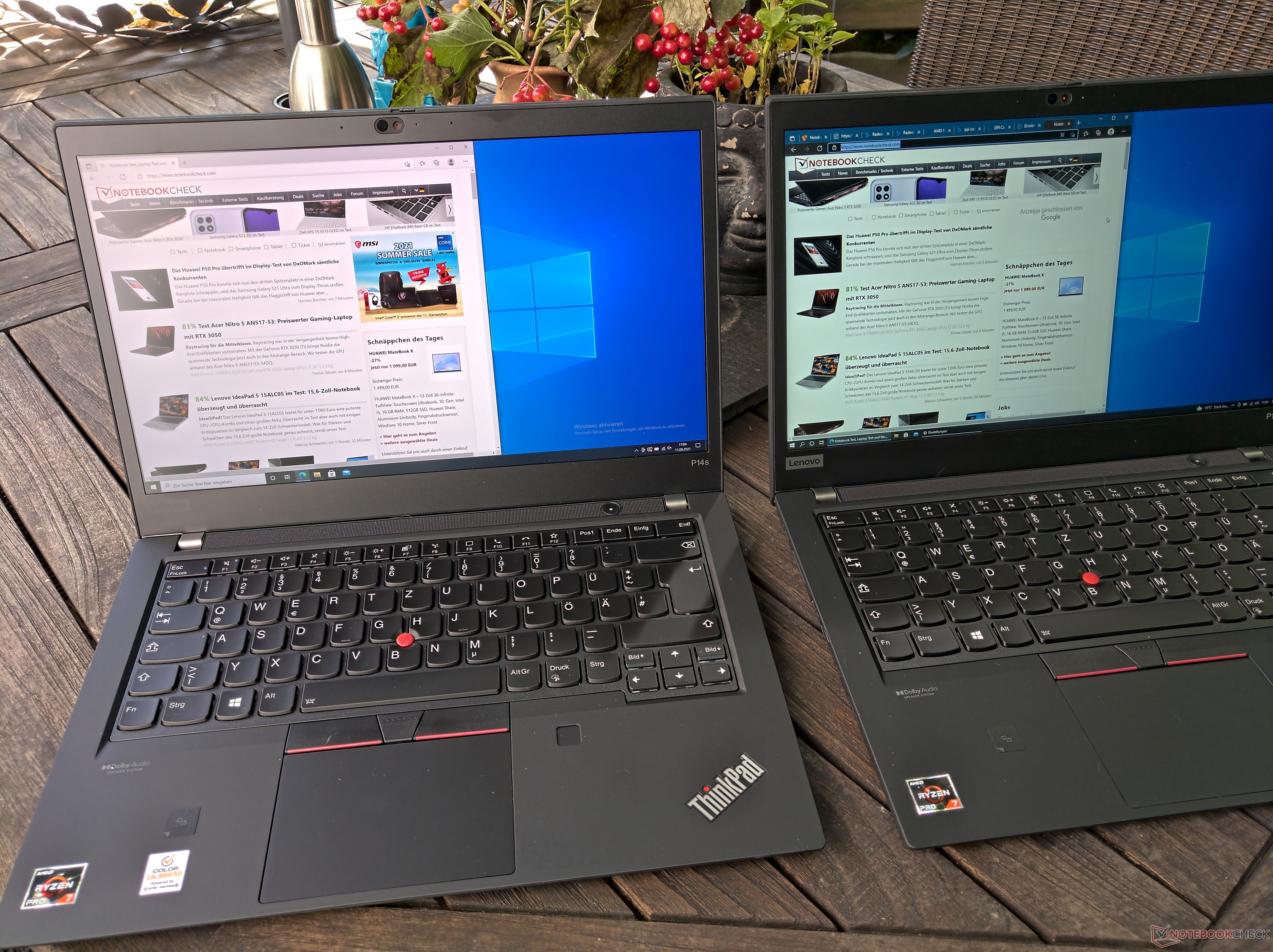The Lenovo ThinkPad P14s G2 AMD finally offers similar features as
