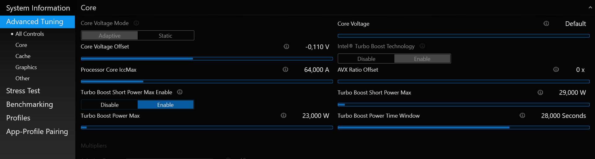 Intel extreme shop tuning utility amd
