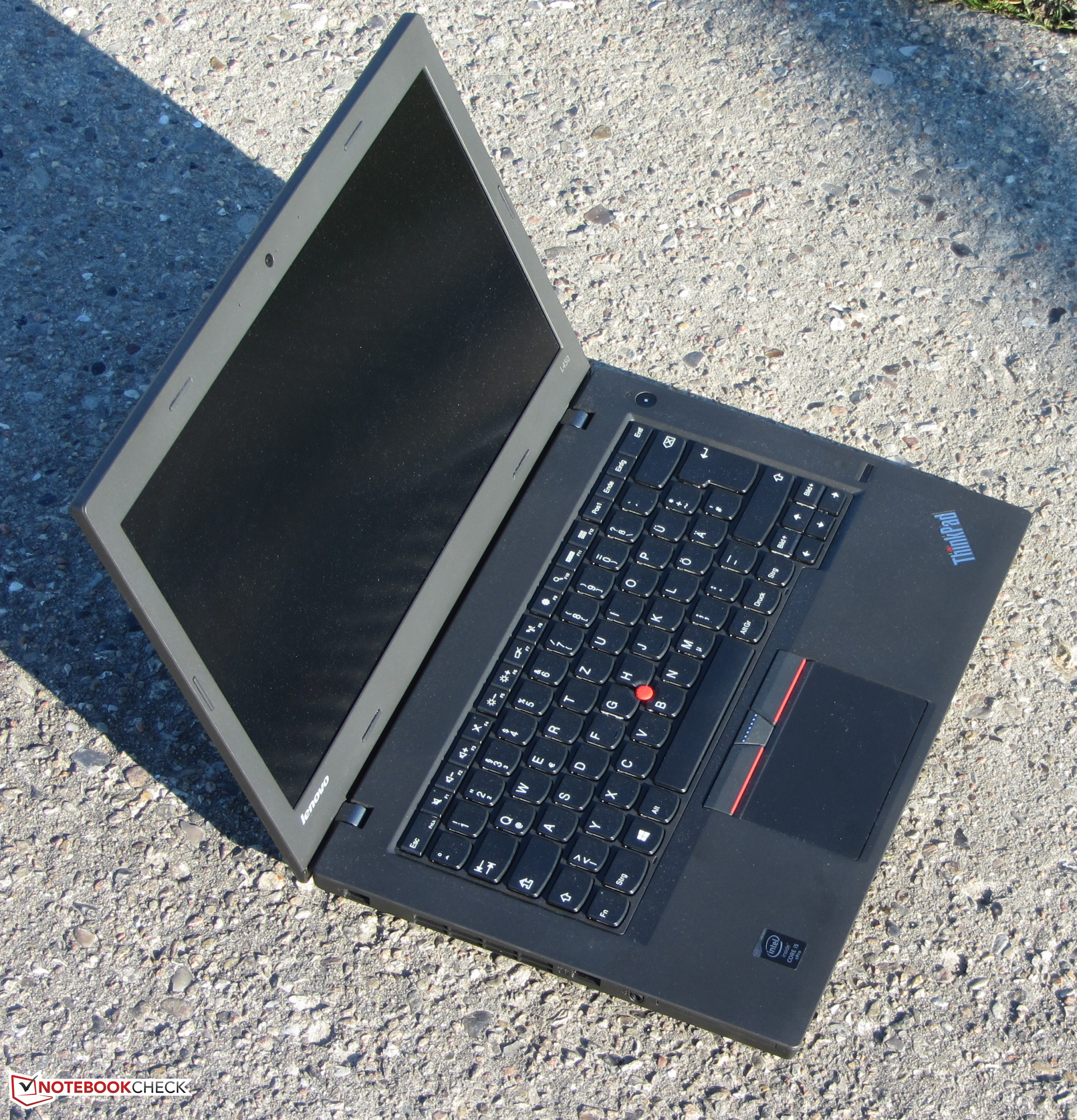 Lenovo ThinkPad L450 Notebook Review - NotebookCheck.net Reviews