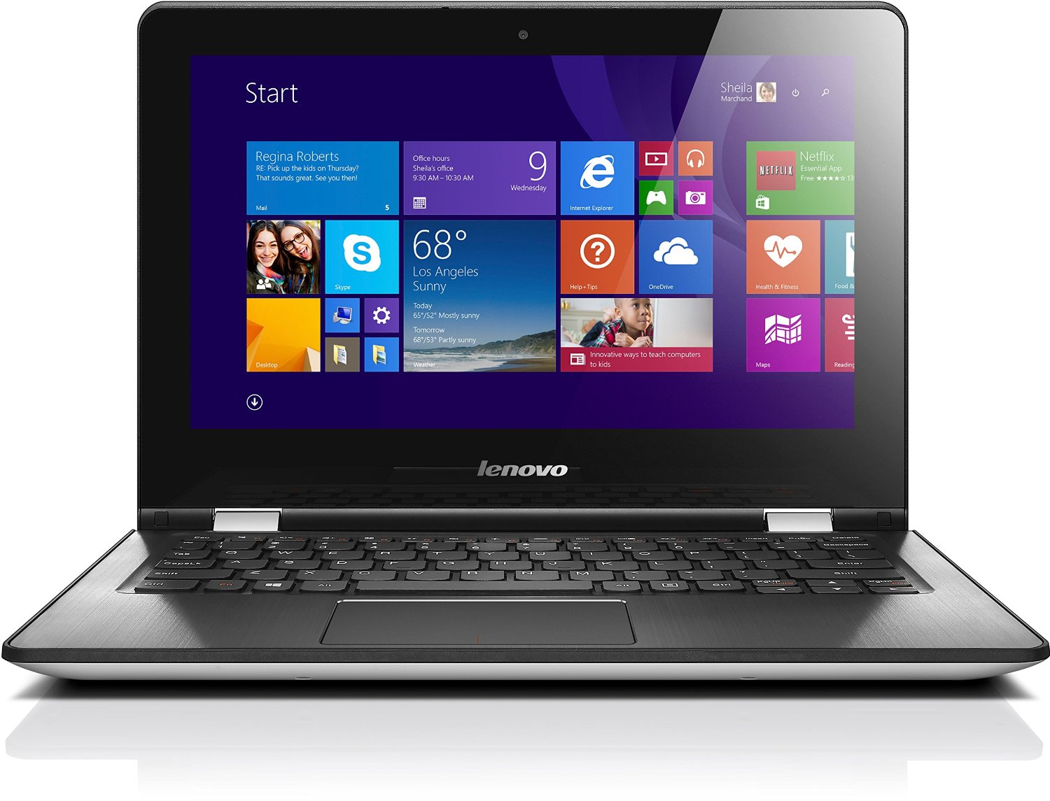 Lenovo Yoga 300-11IBR Convertible Review - NotebookCheck.net Reviews