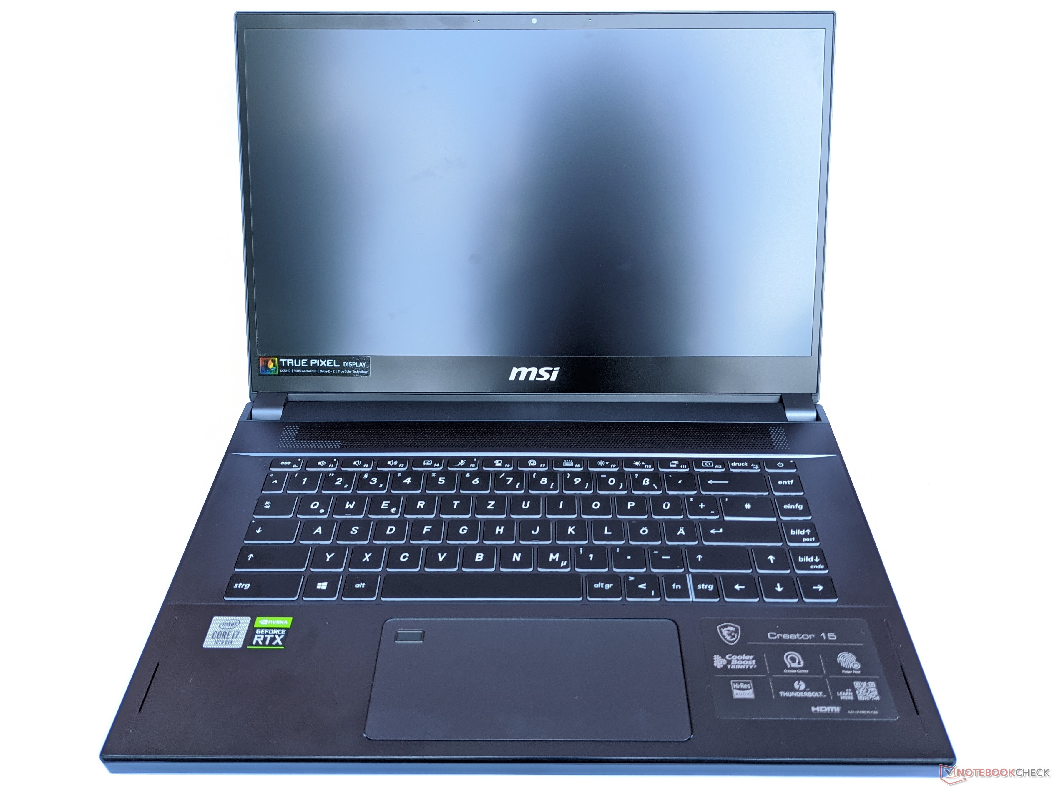 msi creator 15 touchscreen