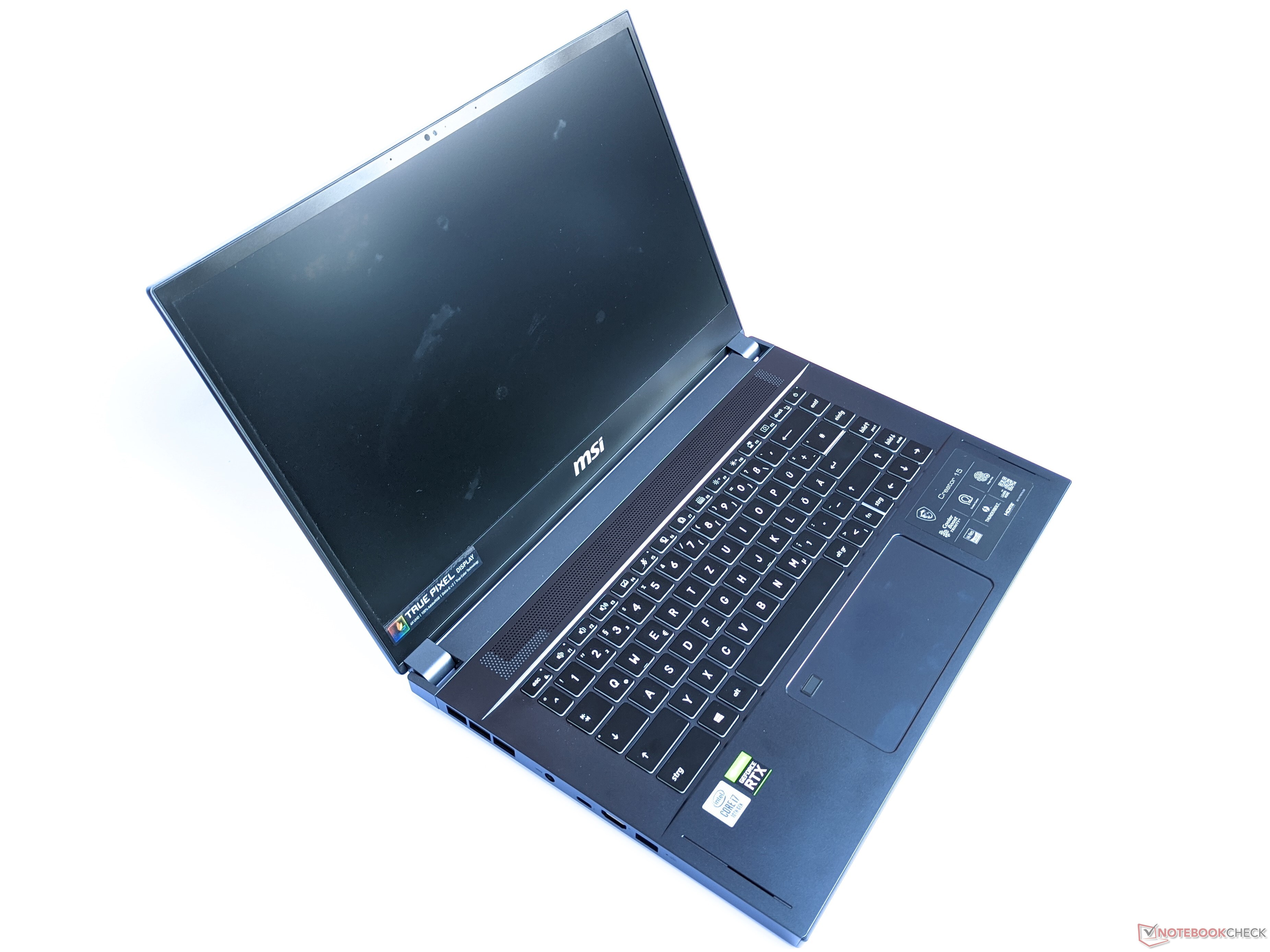 MSI Creator 15 Laptop Review: A bright 4K display for Content Creators ...
