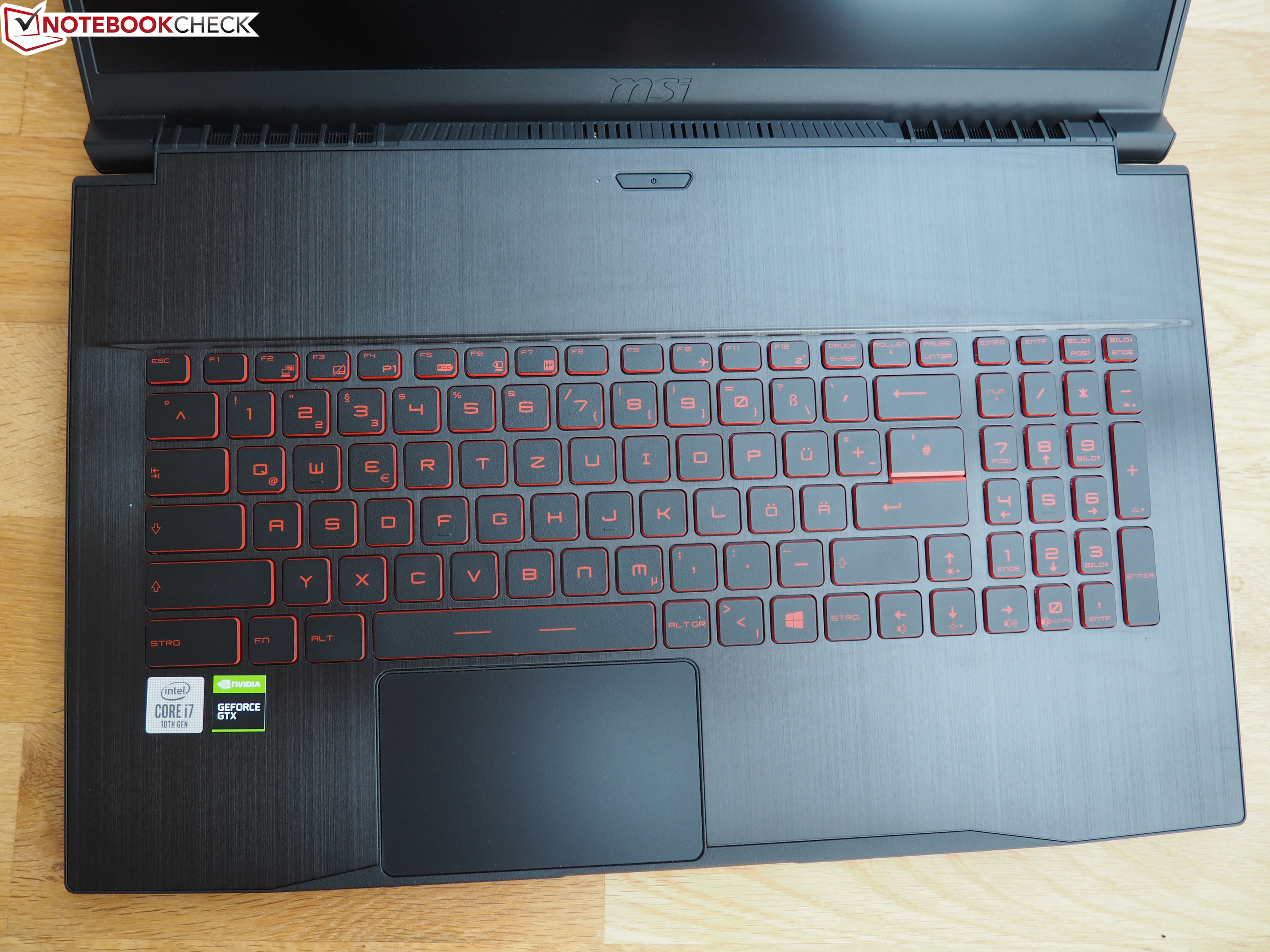 MSI GF75 Thin 10SDR Laptop Review: For Budget Gamers - NotebookCheck.net Reviews