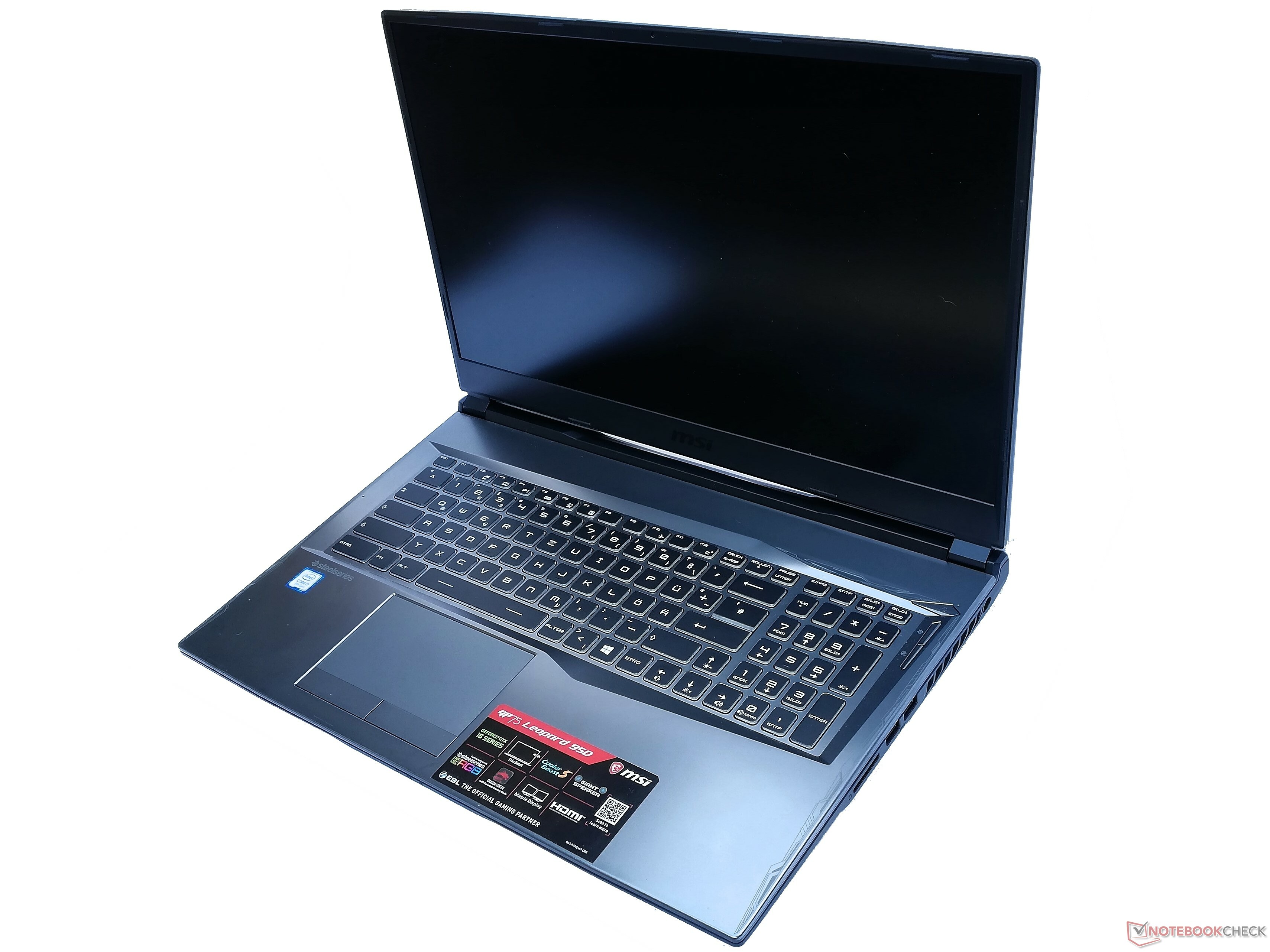 Review of the MSI GP75 Leopard 9SD: Low-priced Gaming Laptop with a 144 ...