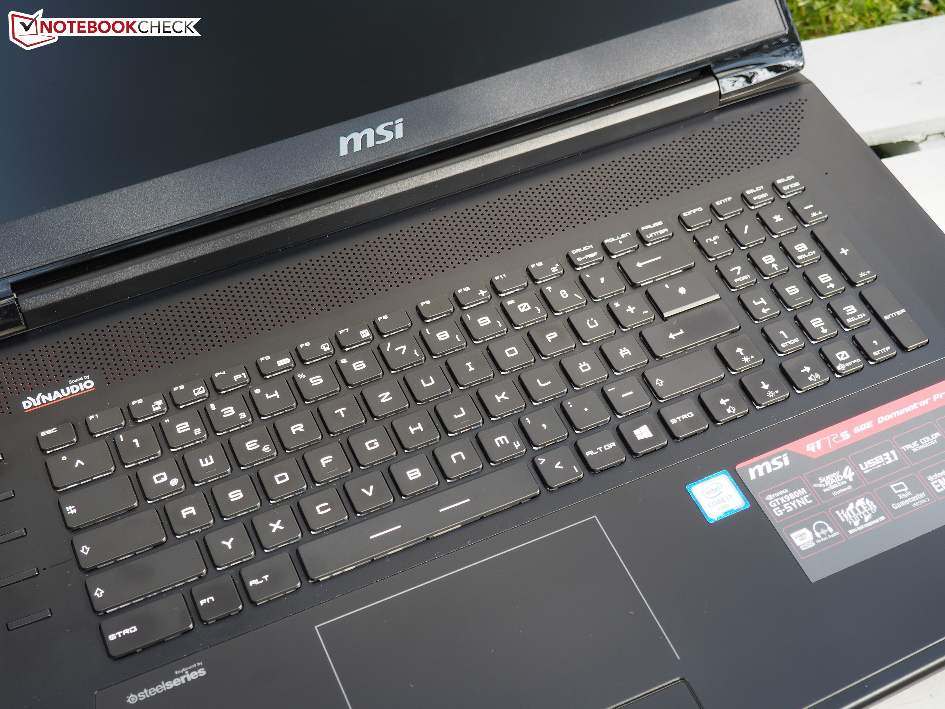 Msi Gt72s 6qe Dominator Pro G Treiber MSI GT72S 6QE Dominator Pro G Notebook Review - NotebookCheck.net Reviews