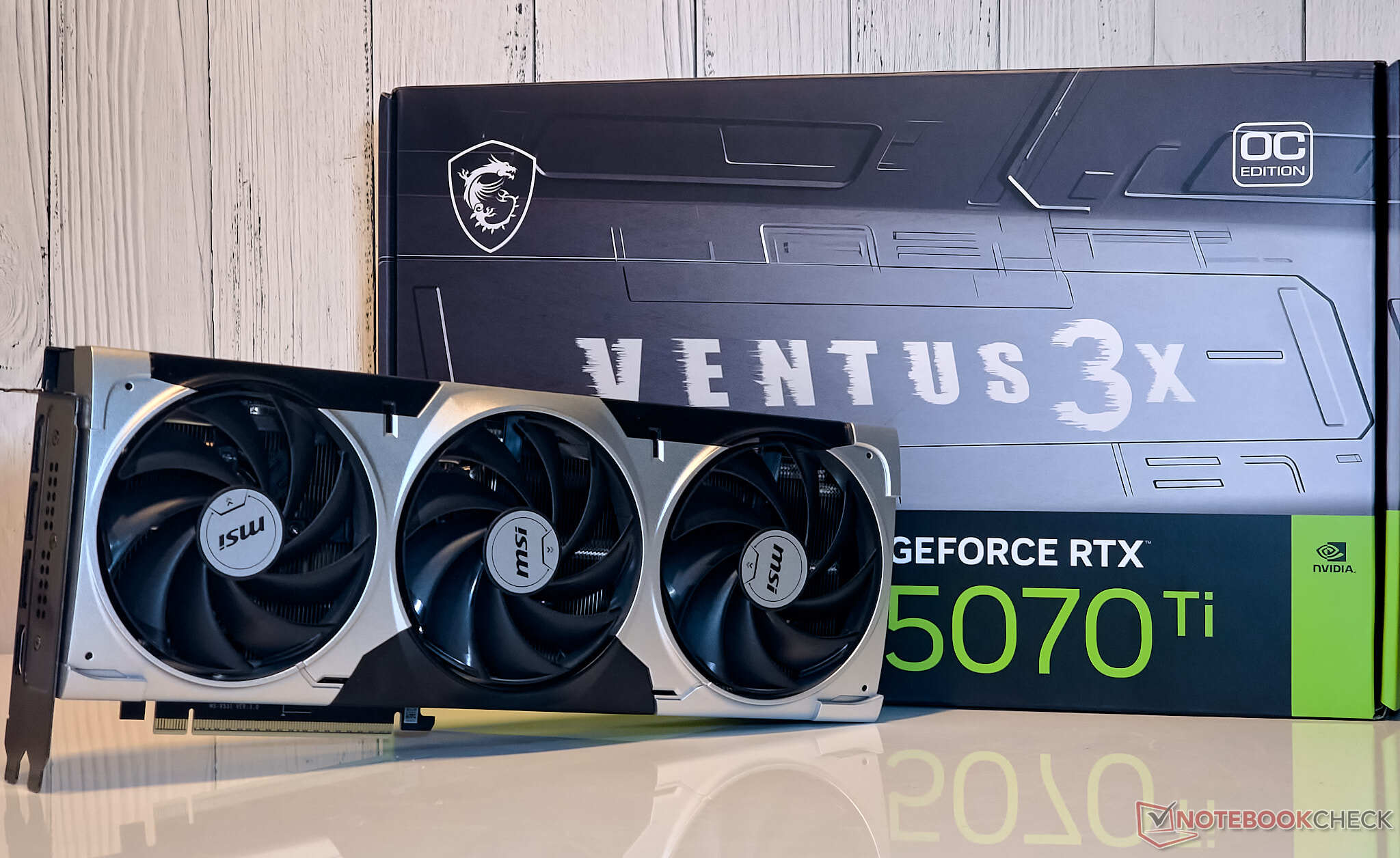 MSI GeForce RTX 5070 Ti 16G Ventus 3X OC Review: Near MSI GeForce RTX 5070 Ti 16G Ventus 3X OC Review: Near