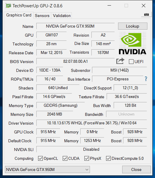 Nvidia Geforce Gtx 950m Ddr3 Vs Gddr5 Review Notebookcheck Net Reviews