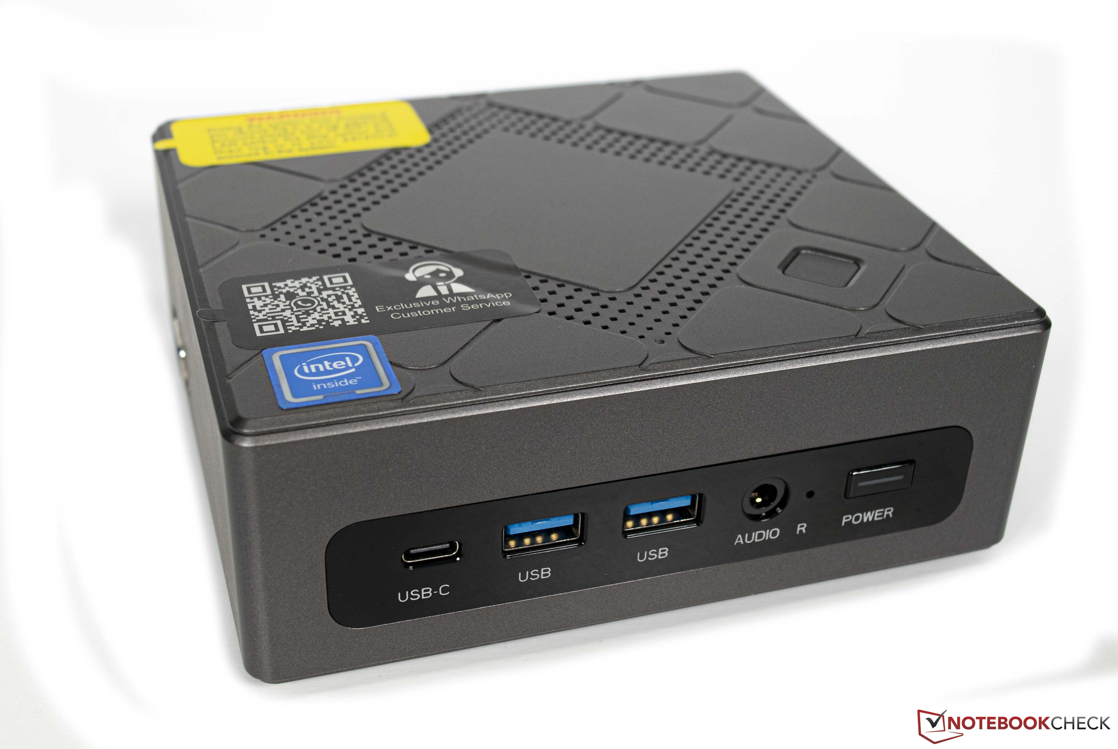 NiPoGi CK10 with the Intel Core i7-10810U reviewed: Small office