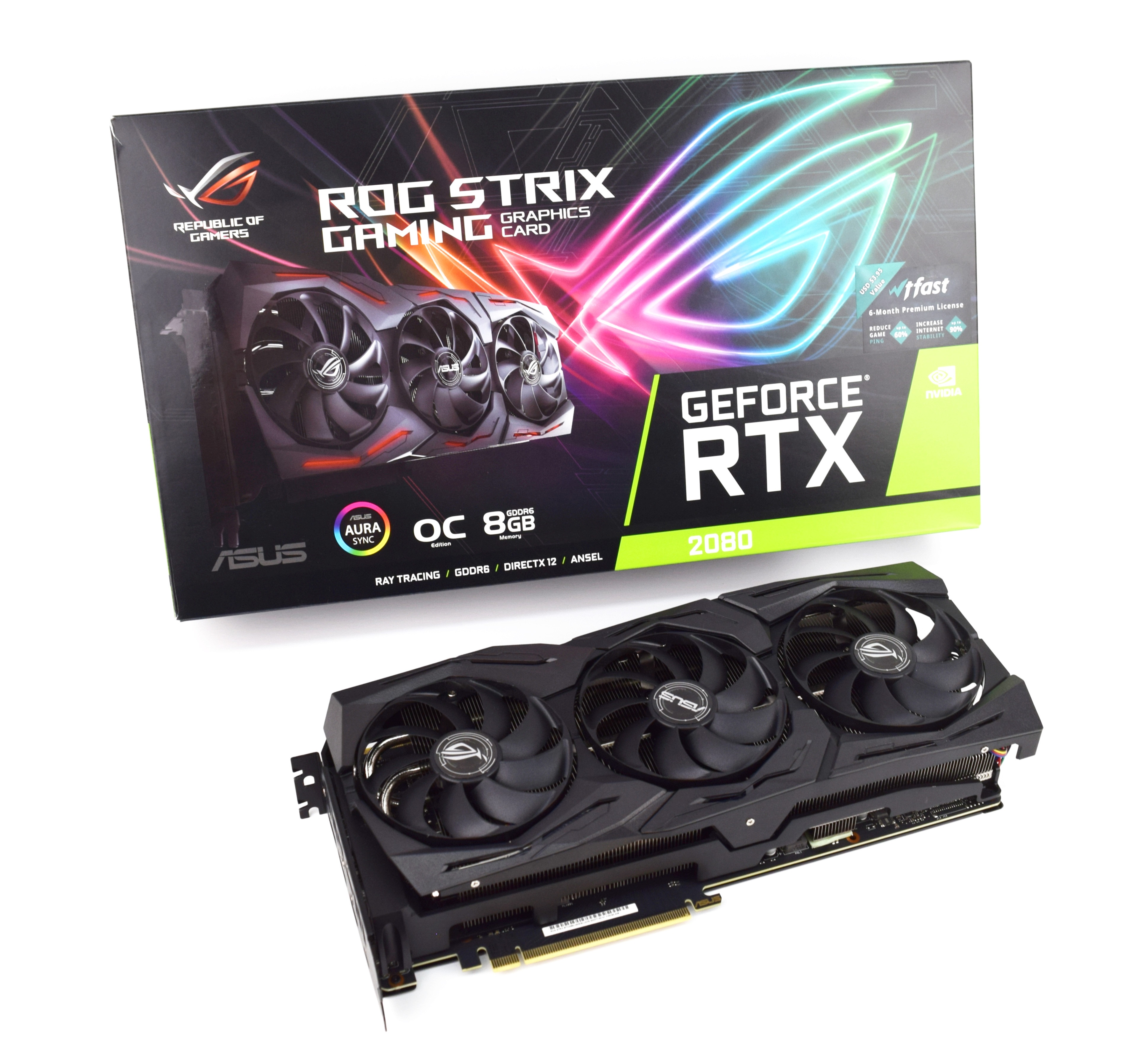 NEU ASUS ROG Strix GeForce RTX 2080 Ti OC Gaming Grafikkarte Nvidia 11GB GDDR6 