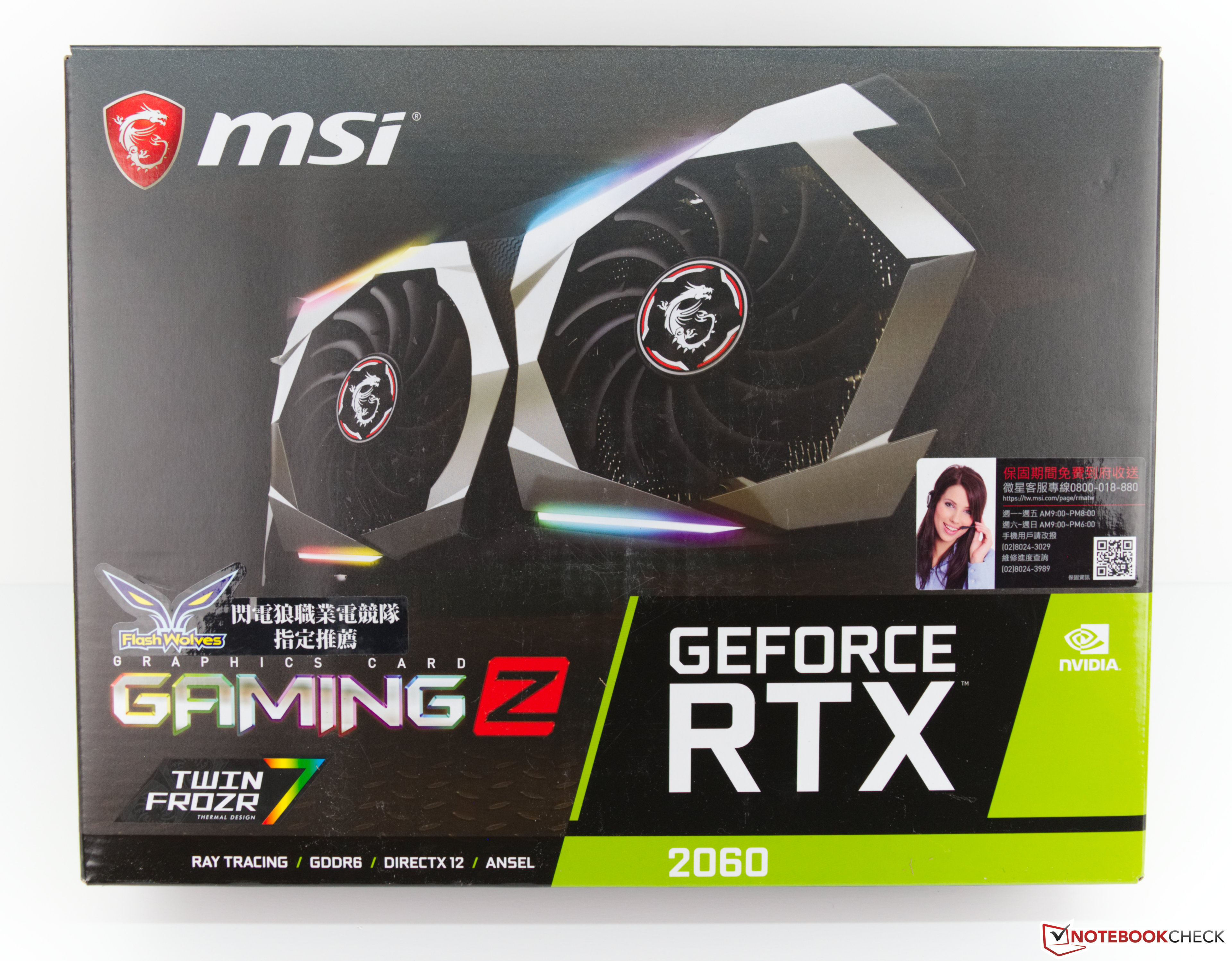 MSI RTX 2060 Gaming Z 6G Desktop Graphics Card Review - NotebookCheck