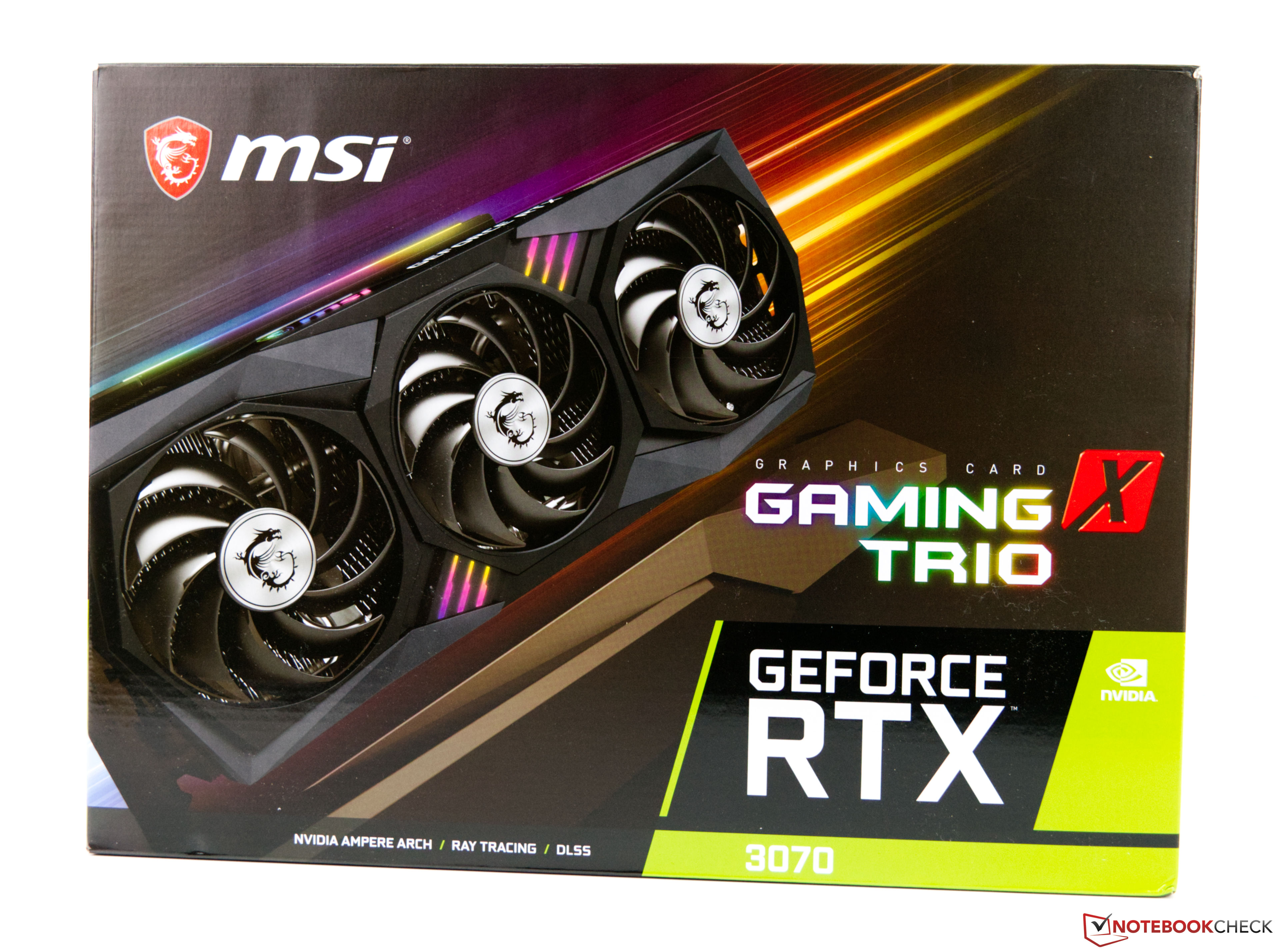 Msi Geforce Rtx 3070 Gaming X Trio Desktop Graphics Card In Review Notebookcheck Net Reviews