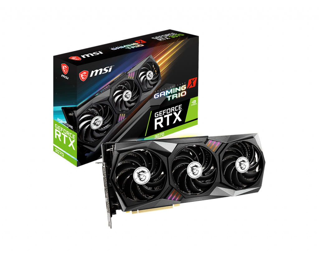 新品送料込 MSI GeForce RTX 3070 GAMING X TRIO