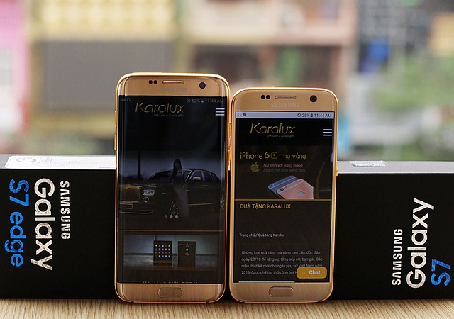 Karalux Releases 24k Gold Galaxy S7 And Galaxy S7 Edge Notebookcheck Net News