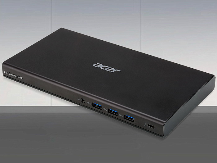 Acer Graphics Dock brings external GPU for notebooks - NotebookCheck.net News