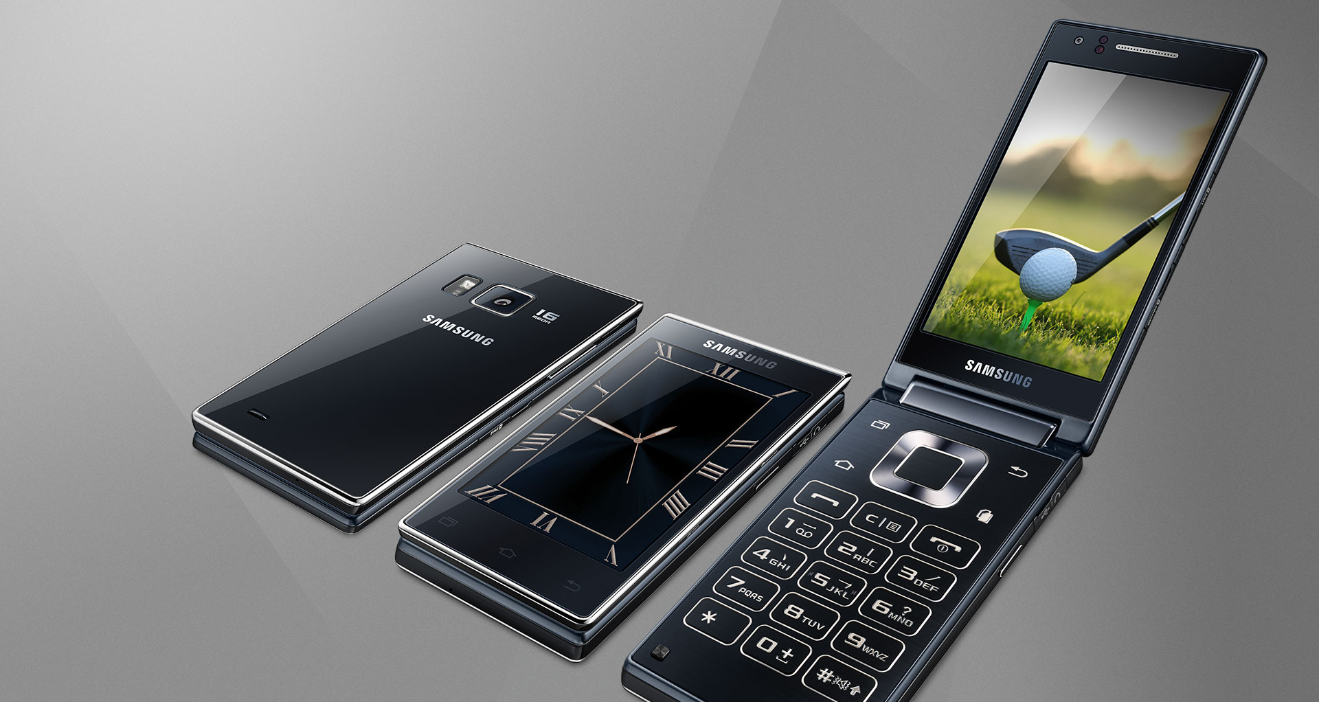 Samsung launches the SM-G9198 clamshell phone