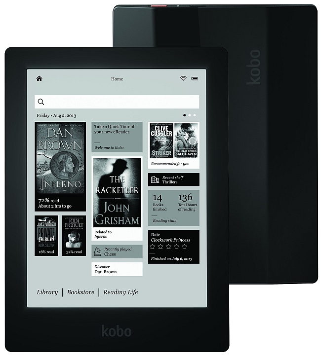 thee Opschudding fantoom Kobo Aura H2O waterproof e-reader hits the FCC - NotebookCheck.net News