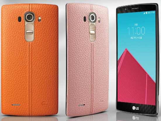 Tengo una clase de ingles Opuesto Debilitar LG G4 receives new leather back covers - NotebookCheck.net News